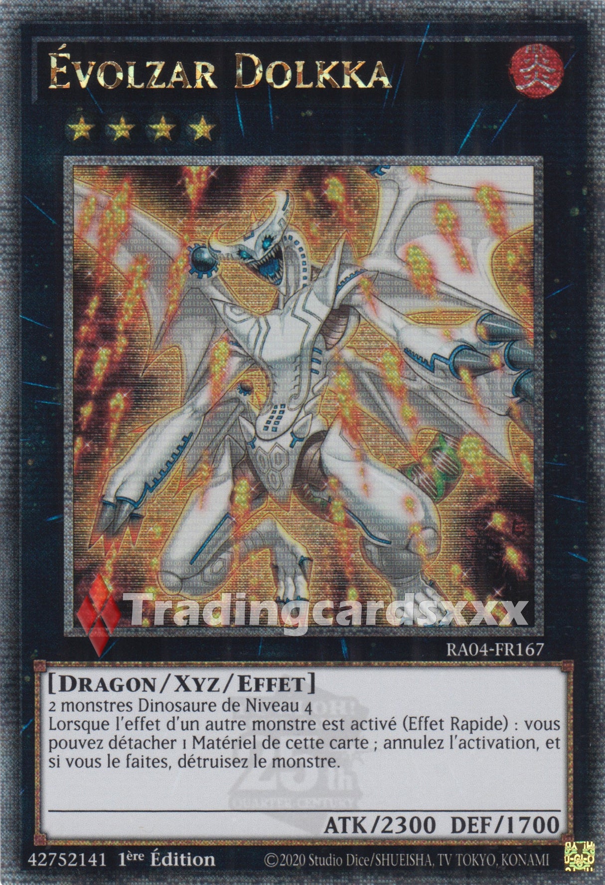Yu-Gi-Oh! Évolzar Dolkka : QCSE RA04-FR167
