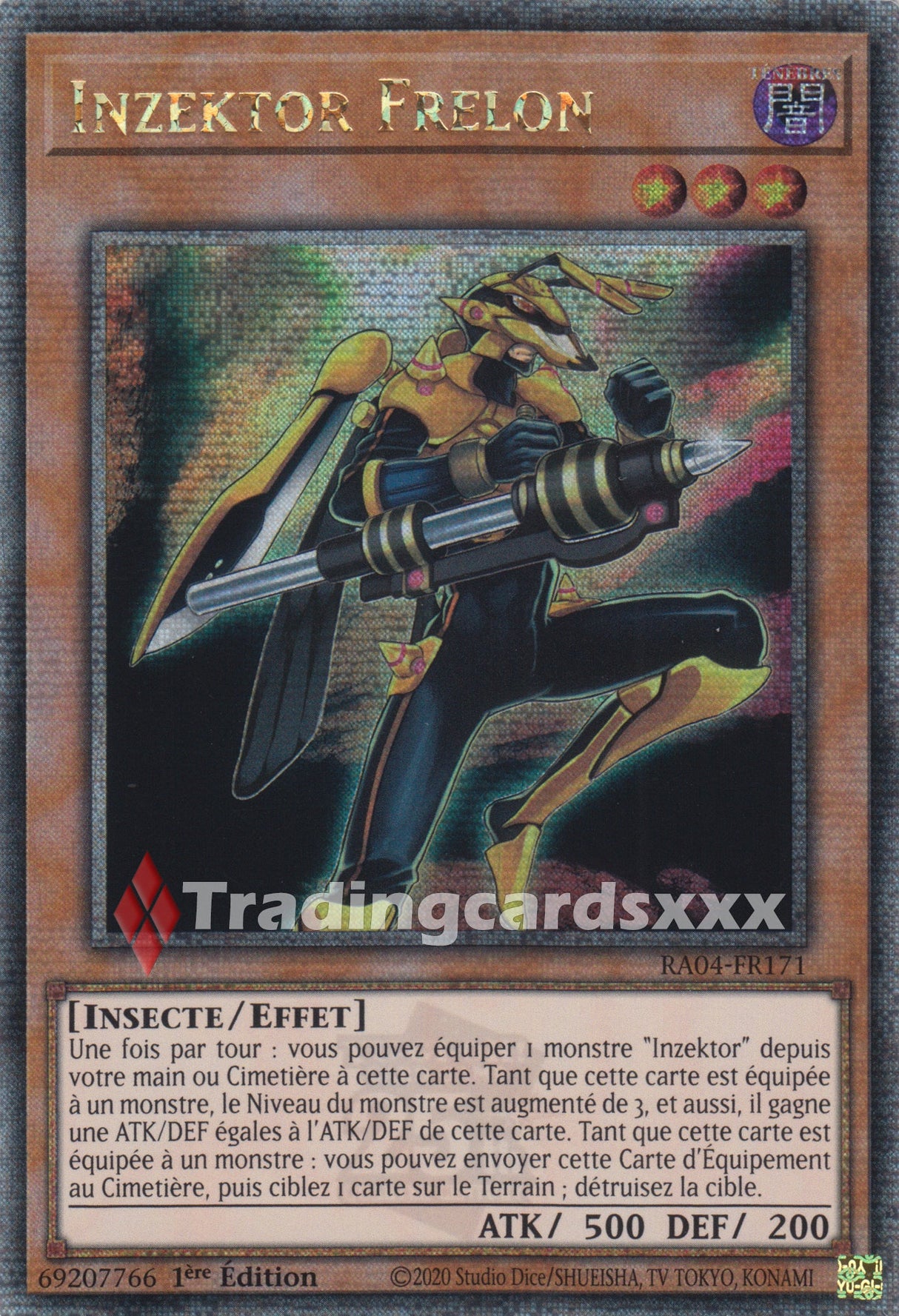 Yu-Gi-Oh! Inzektor Frelon : QCSE RA04-FR171