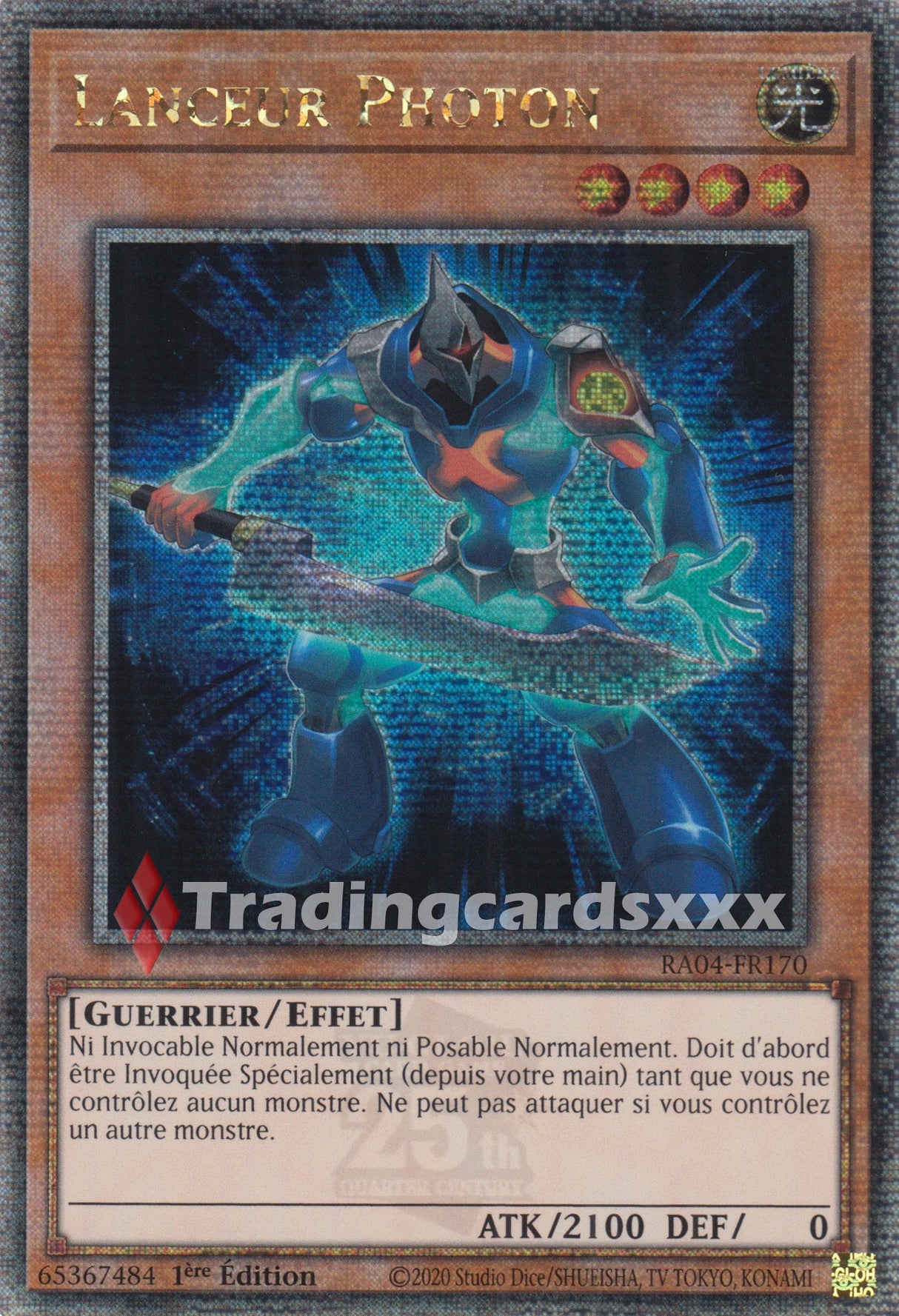 Yu-Gi-Oh! Lanceur Photon : QCSE RA04-FR170