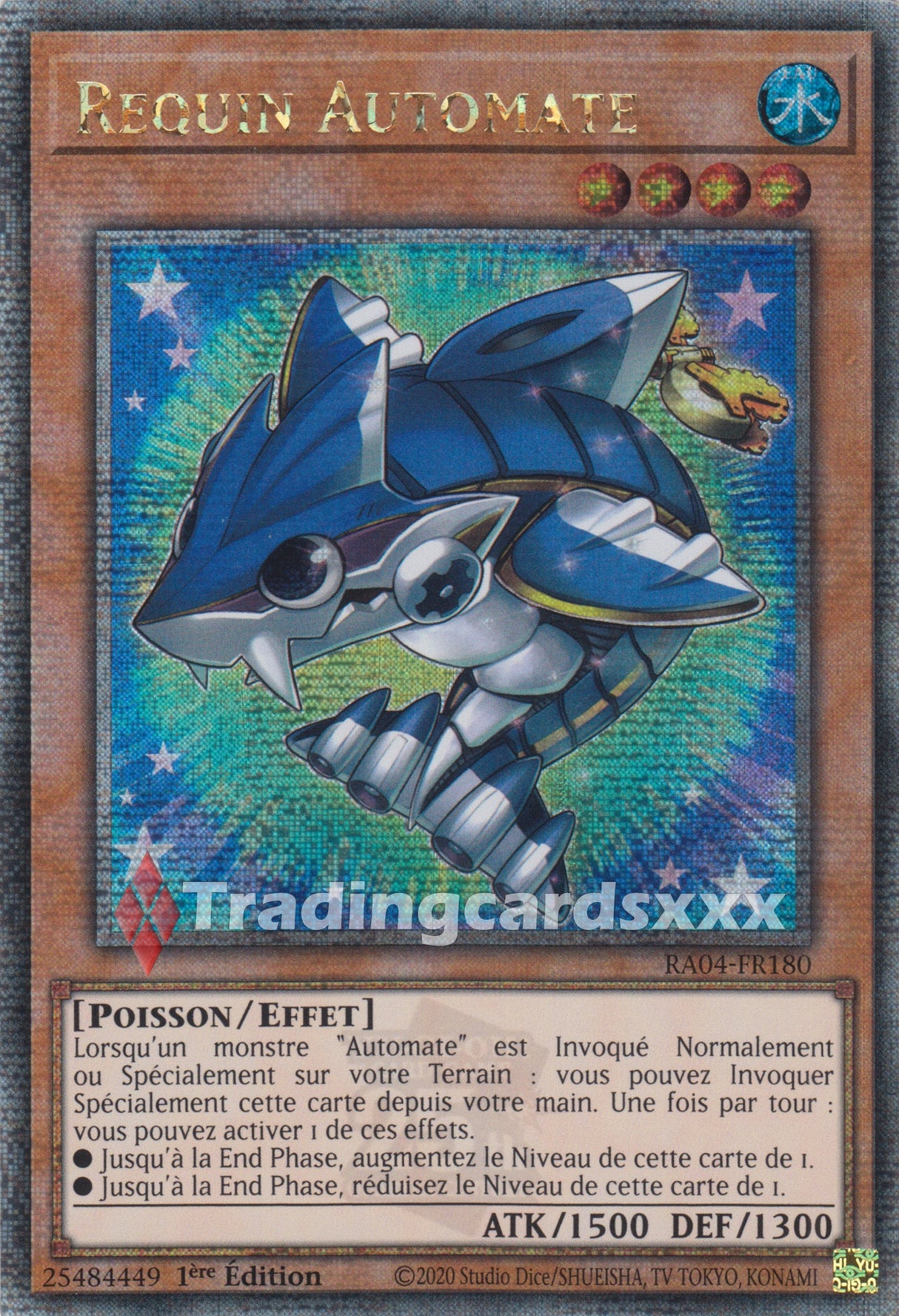 Yu-Gi-Oh! Requin Automate : QCSE RA04-FR180