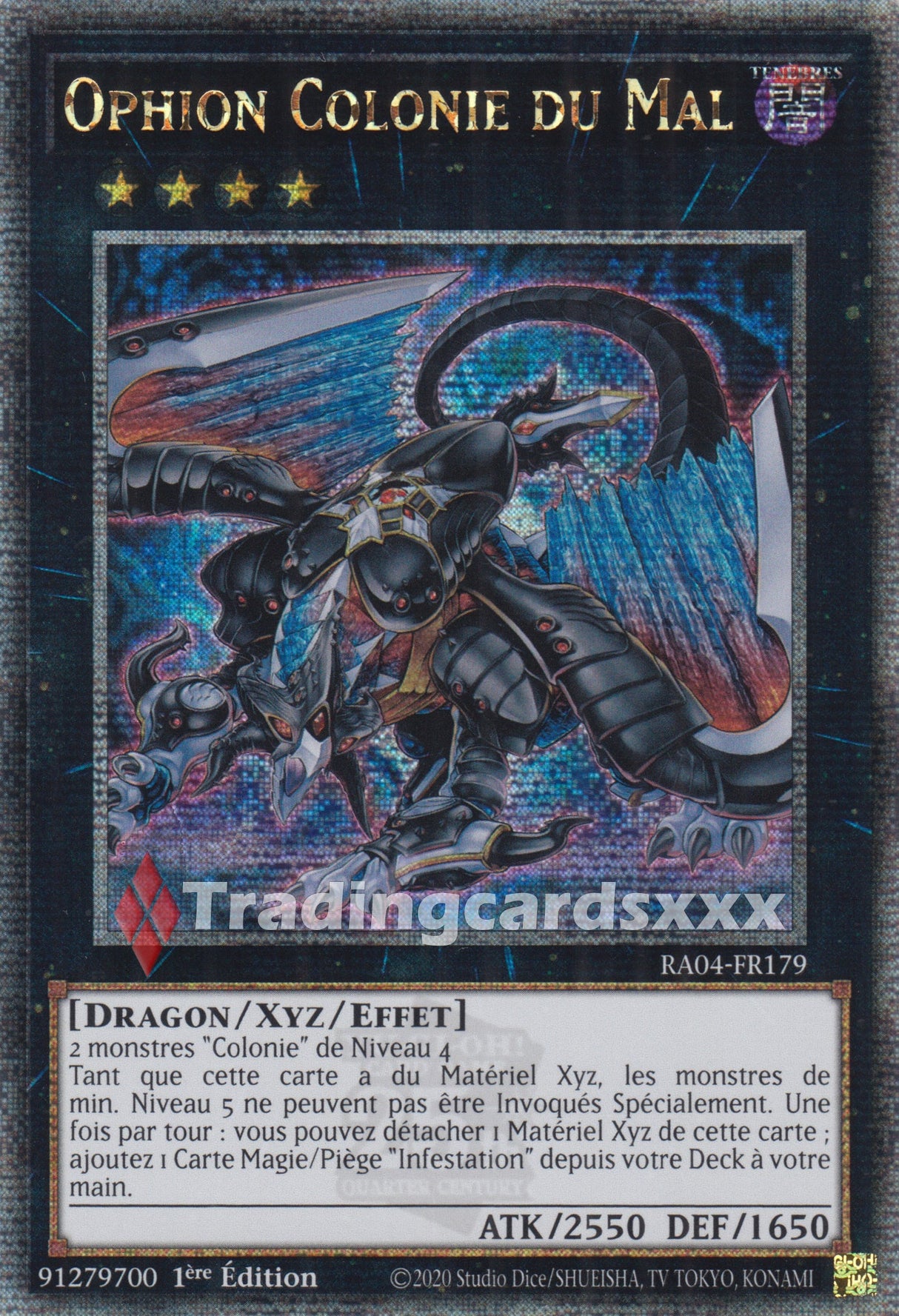 Yu-Gi-Oh! Ophion Colonie du Mal : QCSE RA04-FR179