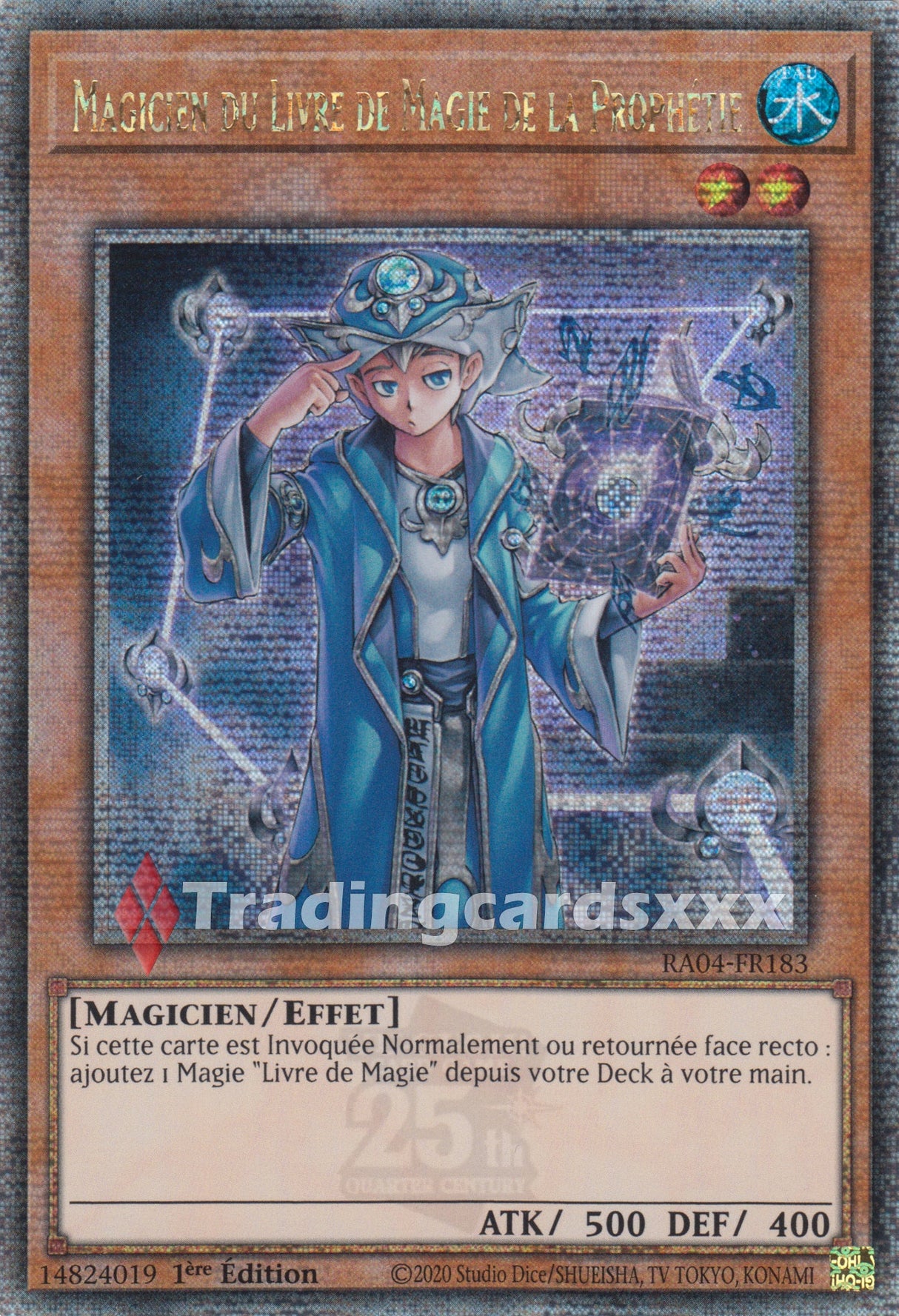 Yu-Gi-Oh! Magicien du Livre de Magie de la Prophétie : QCSE RA04-FR183