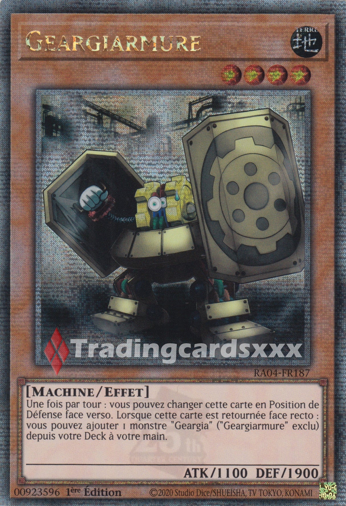 Yu-Gi-Oh! Geargiarmure : QCSE RA04-FR187