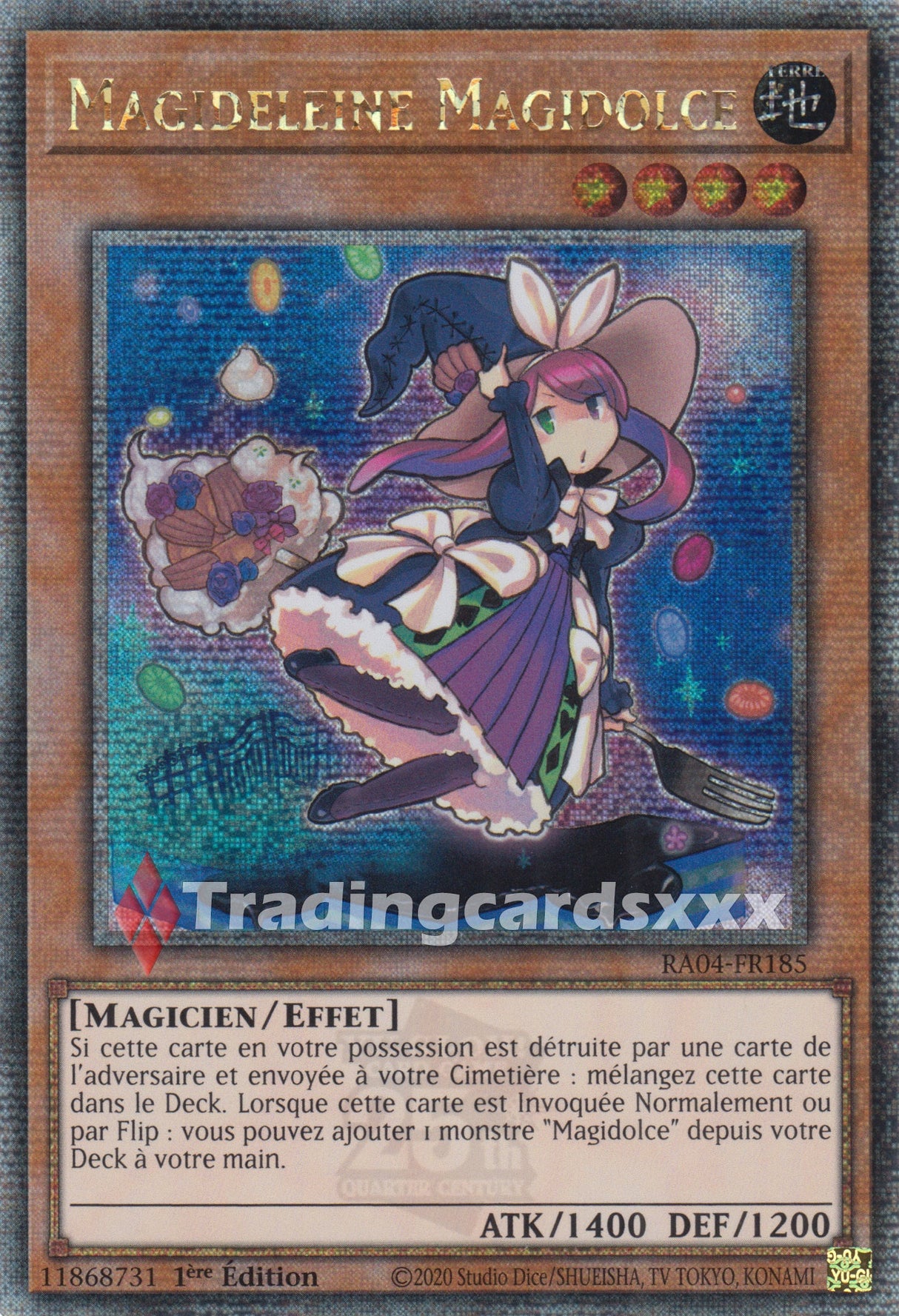 Yu-Gi-Oh! Magideleine Magidolce : QCSE RA04-FR185