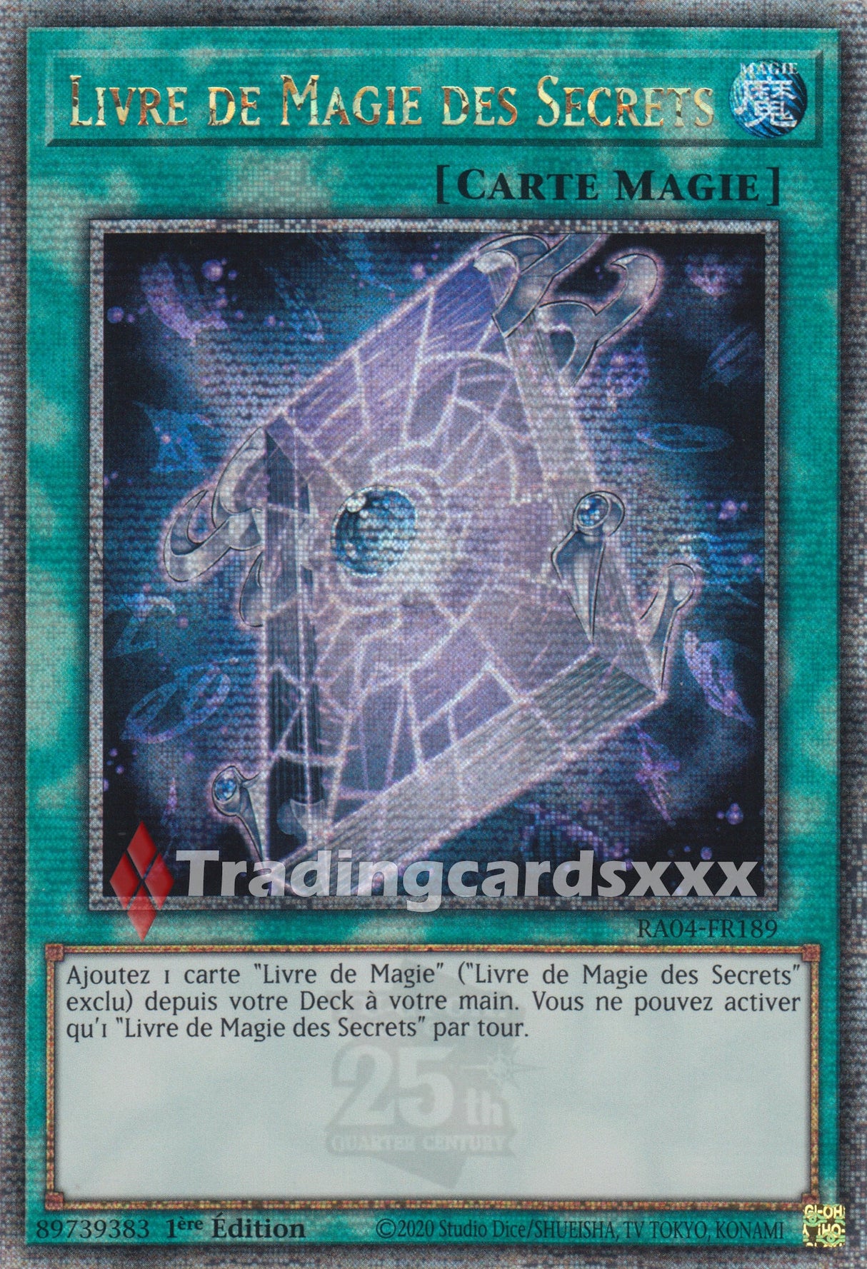 Yu-Gi-Oh! Livre de Magie des Secrets : QCSE RA04-FR189
