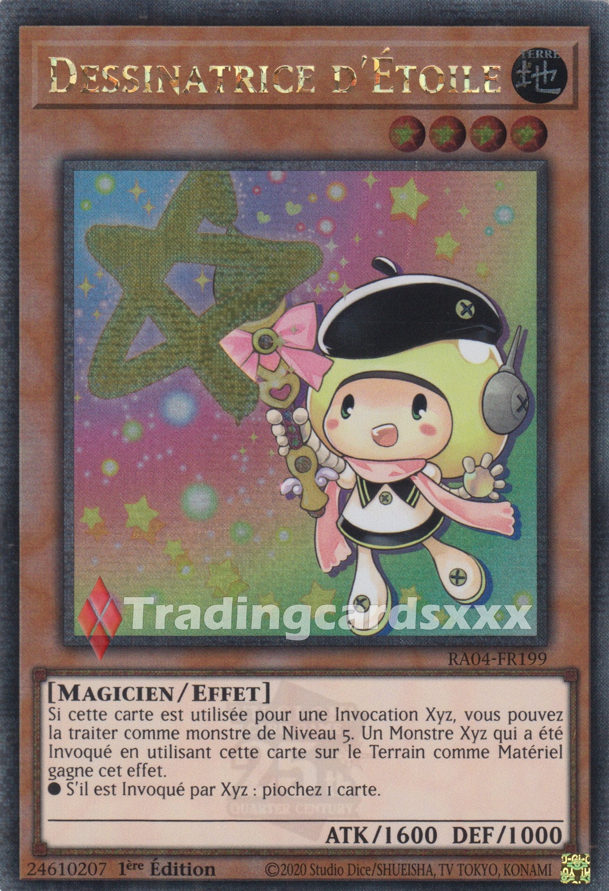 Yu-Gi-Oh! Dessinatrice d'Étoile : QCSE RA04-FR199