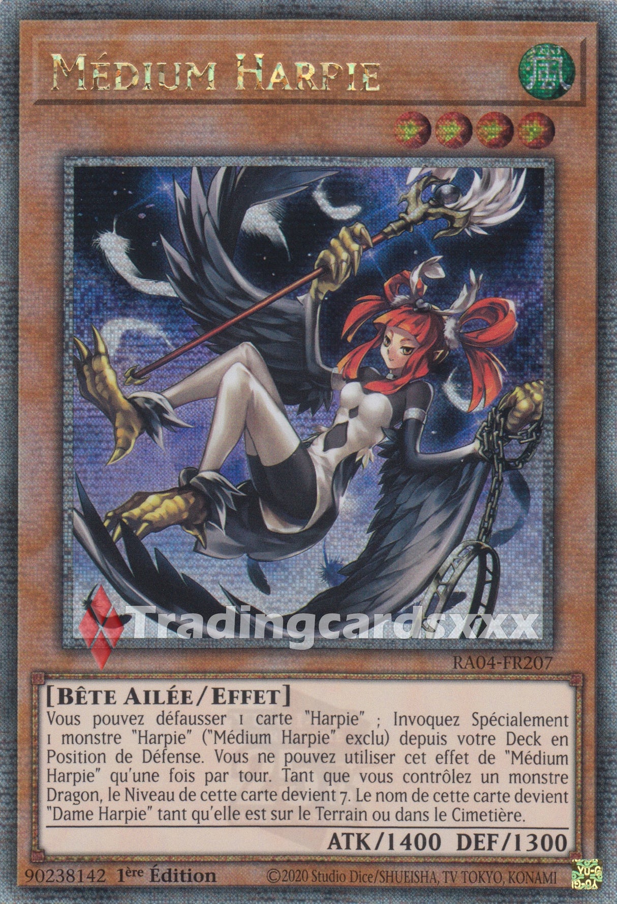 Yu-Gi-Oh! Médium Harpie : QCSE RA04-FR207