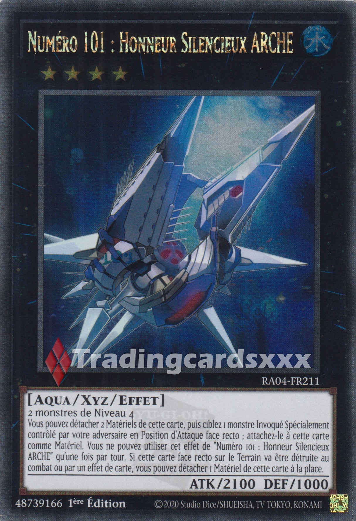 Yu-Gi-Oh! Numéro 101 : Honneur Silencieux ARCHE : QCSE RA04-FR211