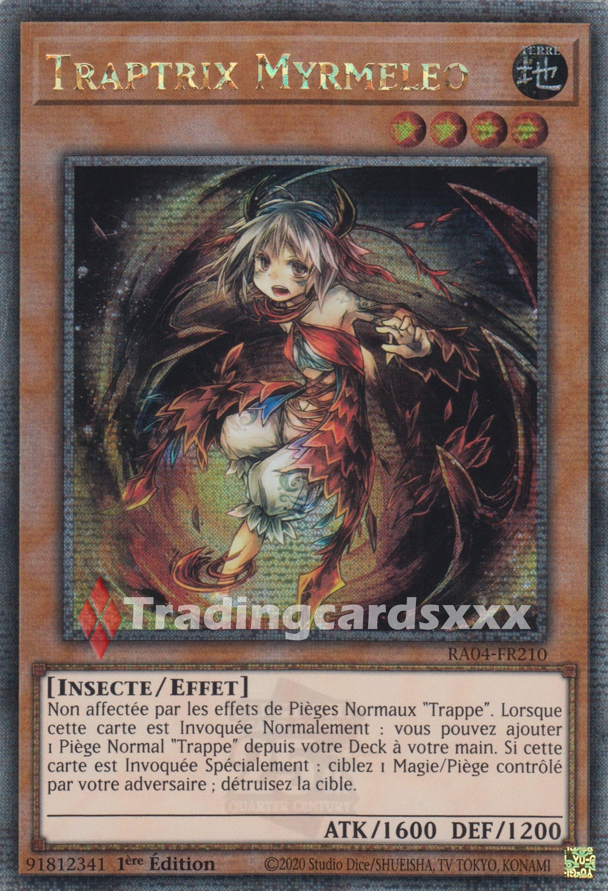 Yu-Gi-Oh! Traptrix Myrmeleo : QCSE RA04-FR210