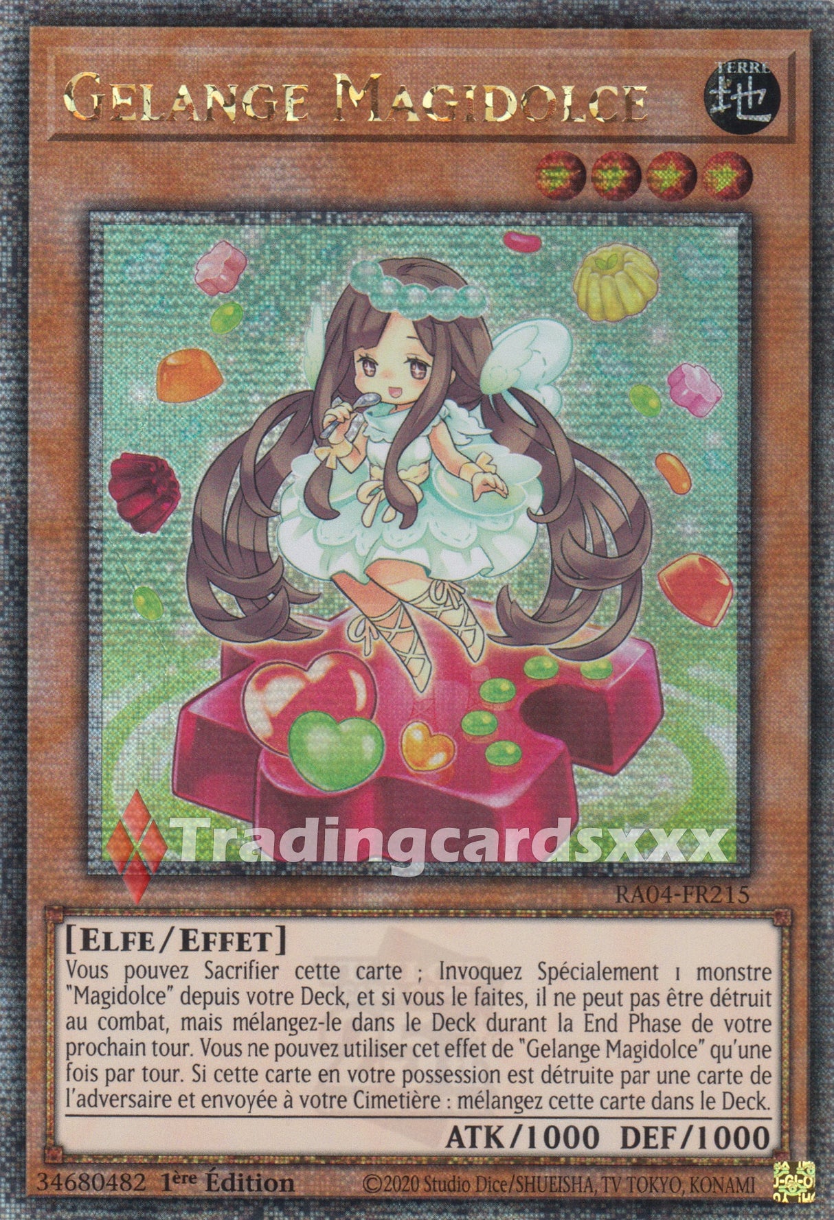 Yu-Gi-Oh! Gelange Magidolce : QCSE RA04-FR215