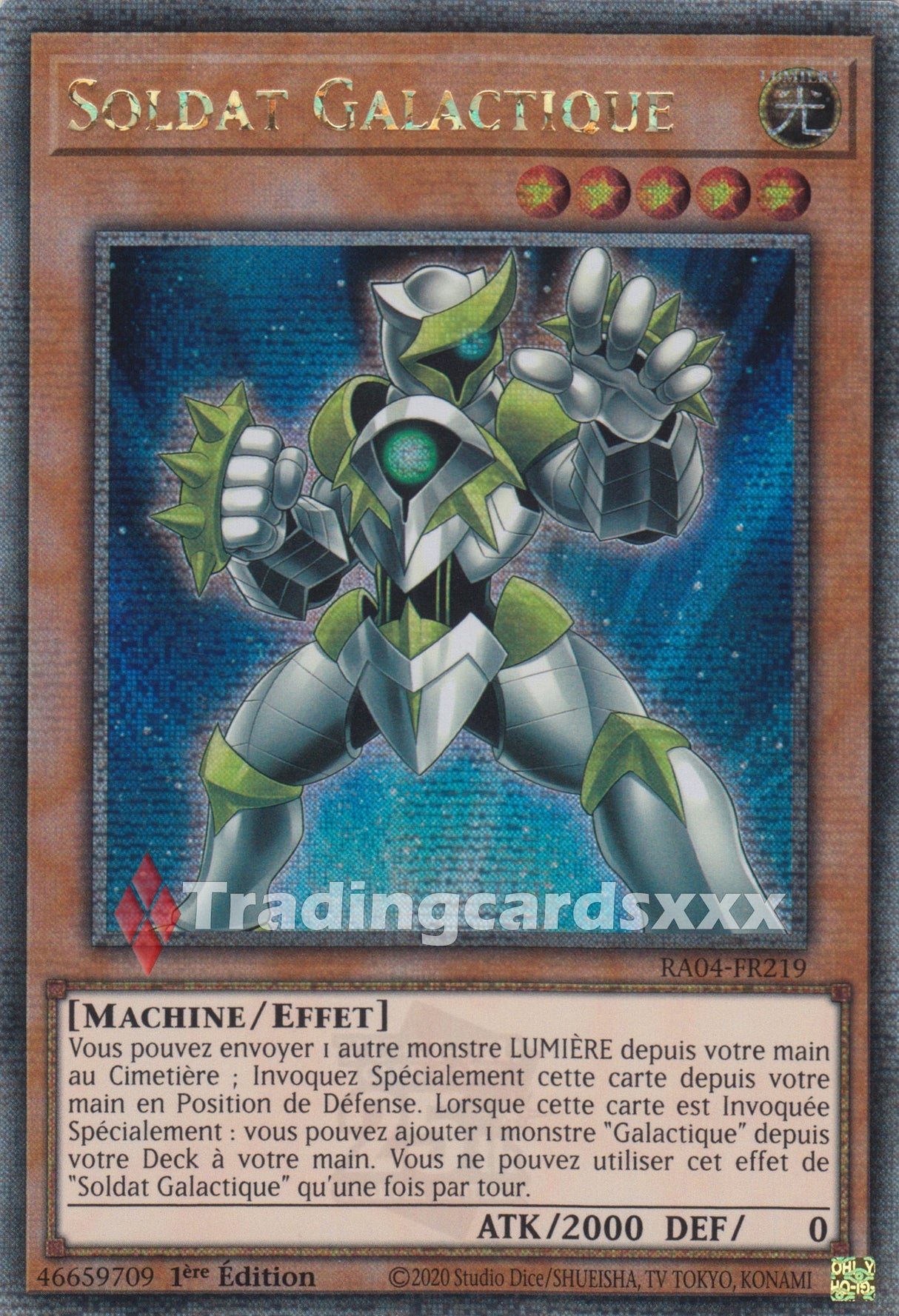 Yu-Gi-Oh! Soldat Galactique : QCSE RA04-FR219