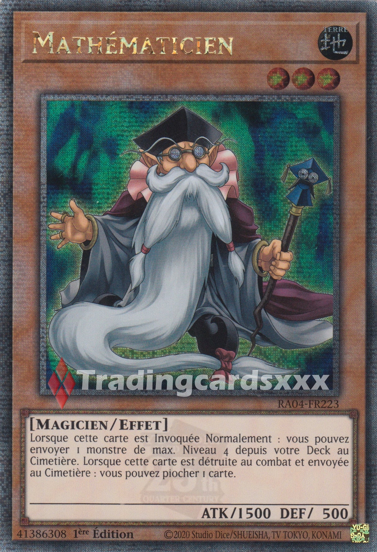 Yu-Gi-Oh! Mathématicien : QCSE RA04-FR223