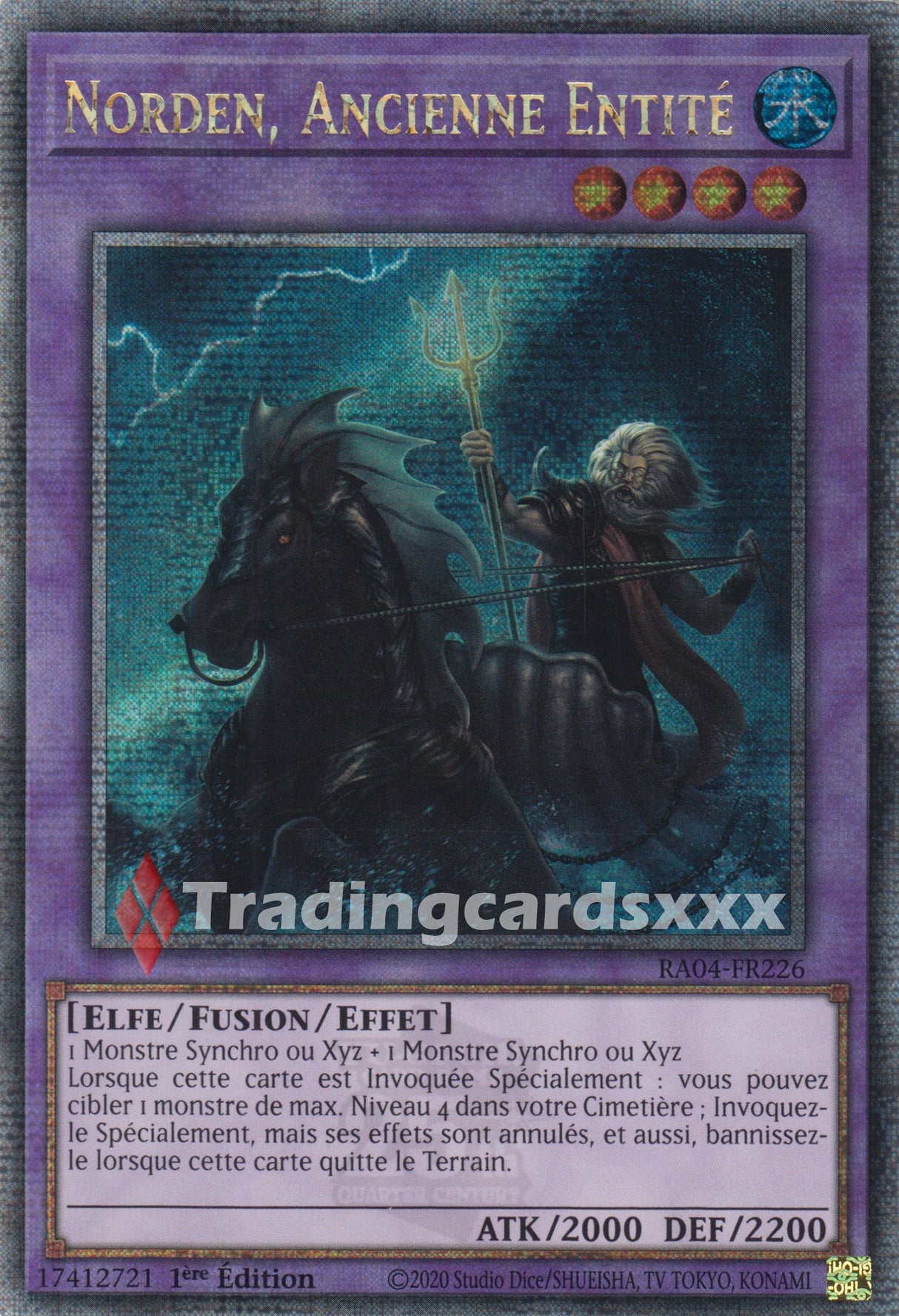 Yu-Gi-Oh! Norden, Ancienne Entité : QCSE RA04-FR226