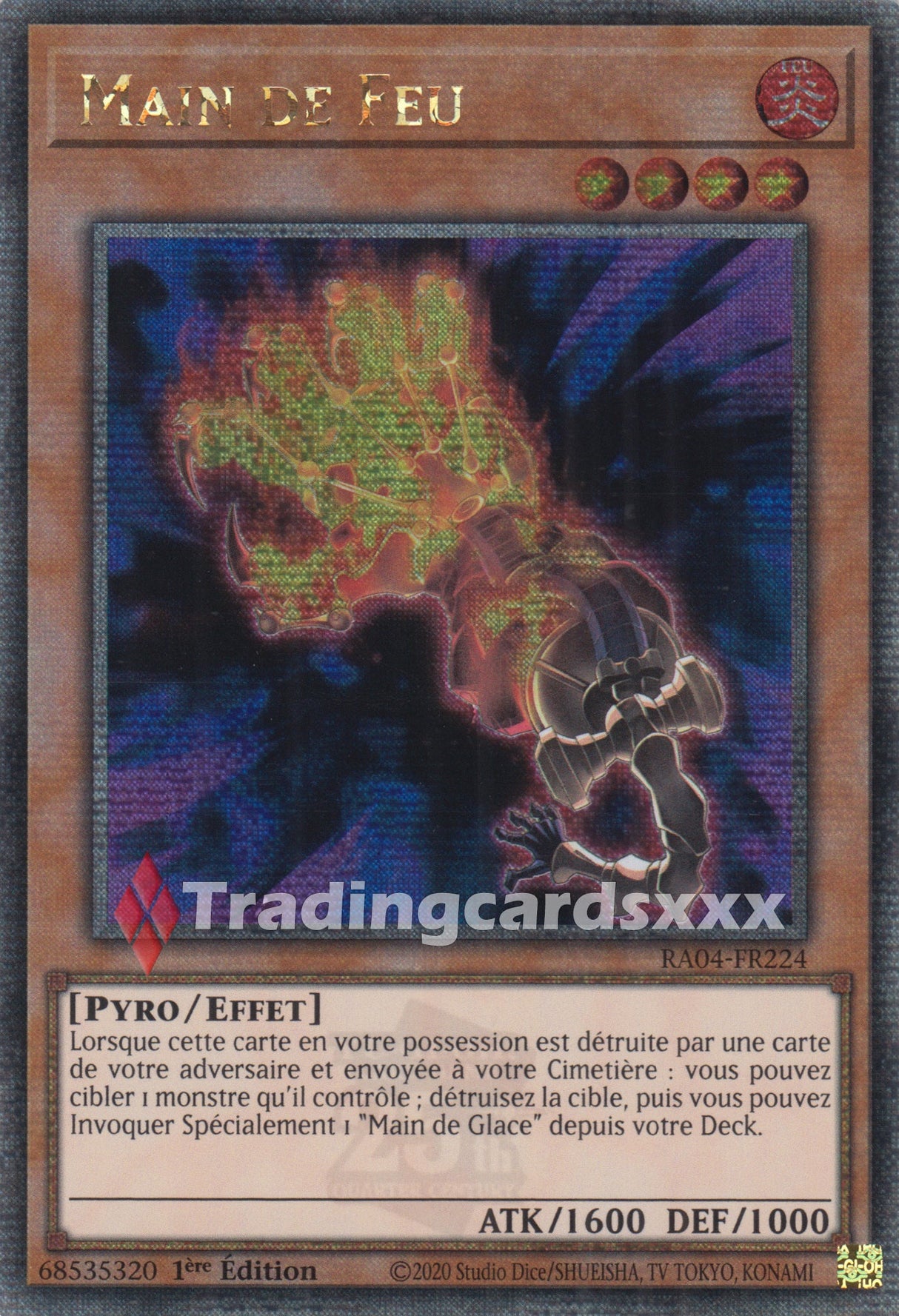 Yu-Gi-Oh! Main de Feu : QCSE RA04-FR224