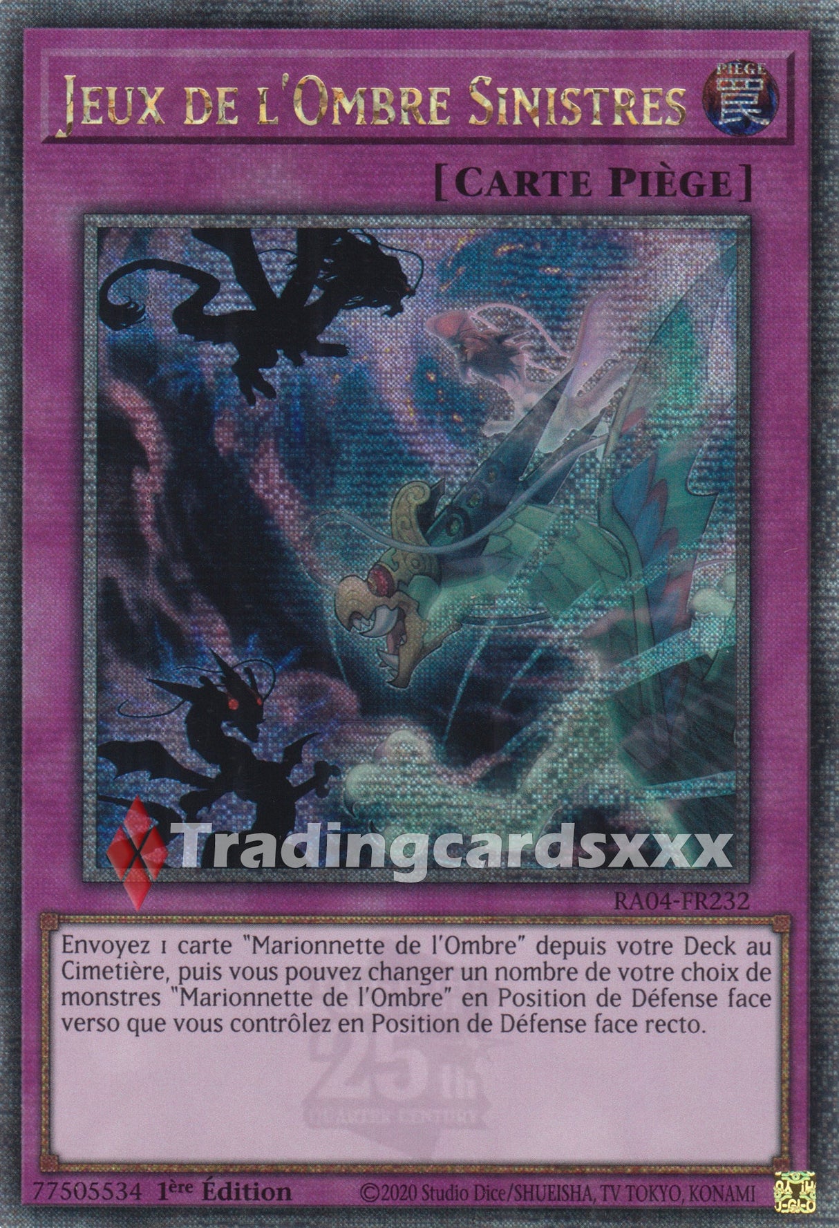 Yu-Gi-Oh! Jeux de l'Ombre Sinistres : QCSE RA04-FR232