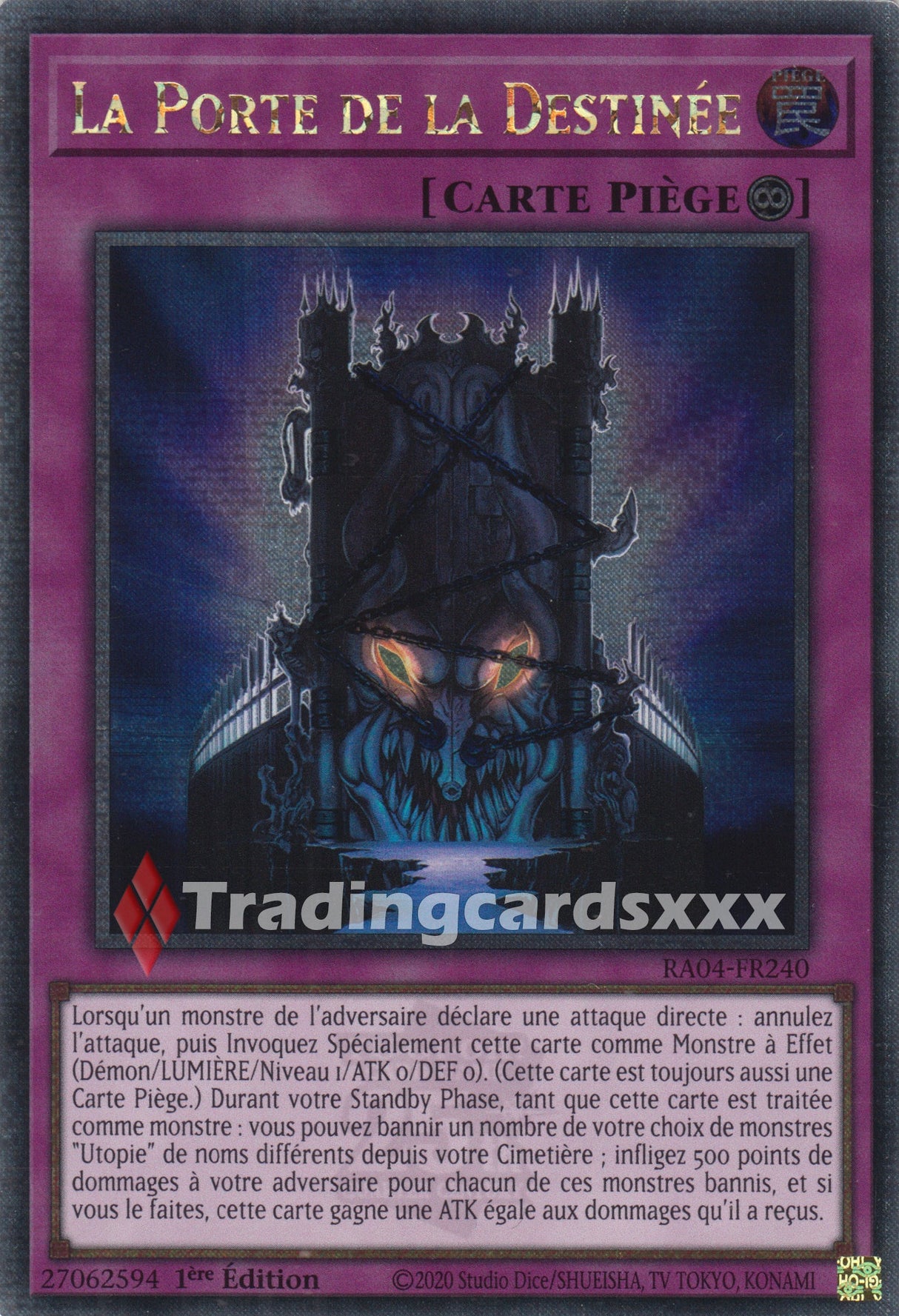 Yu-Gi-Oh! La Porte de la Destinée : QCSE RA04-FR240