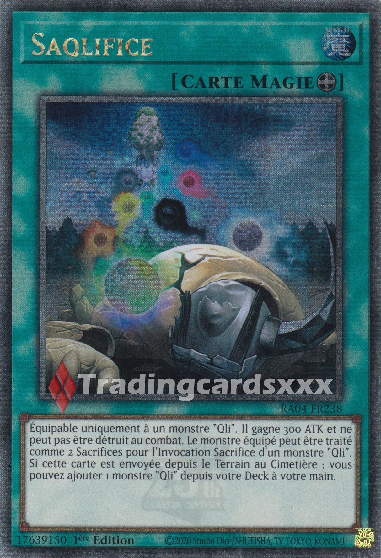 Yu-Gi-Oh! Saqlifice : QCSE RA04-FR238