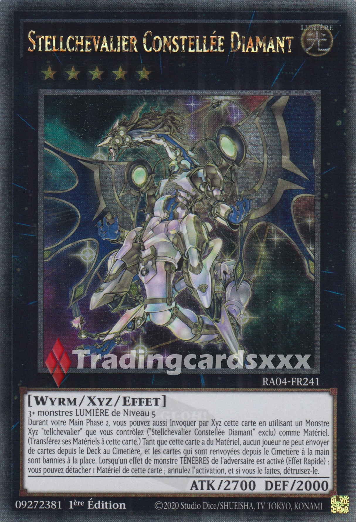 Yu-Gi-Oh! Stellchevalier Constellée Diamant : QCSE RA04-FR241