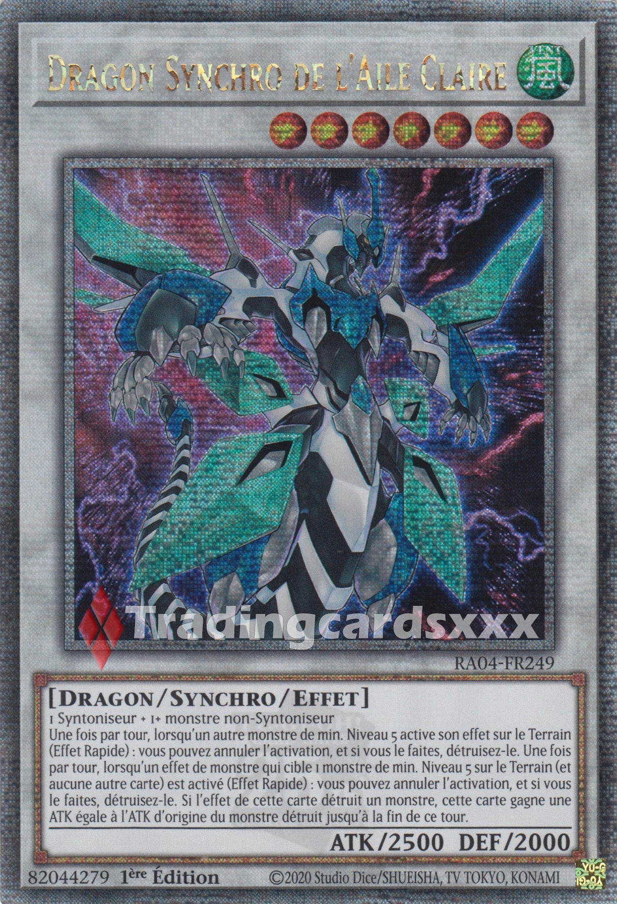 Yu-Gi-Oh! Dragon Synchro de l'Aile Claire : QCSE RA04-FR249