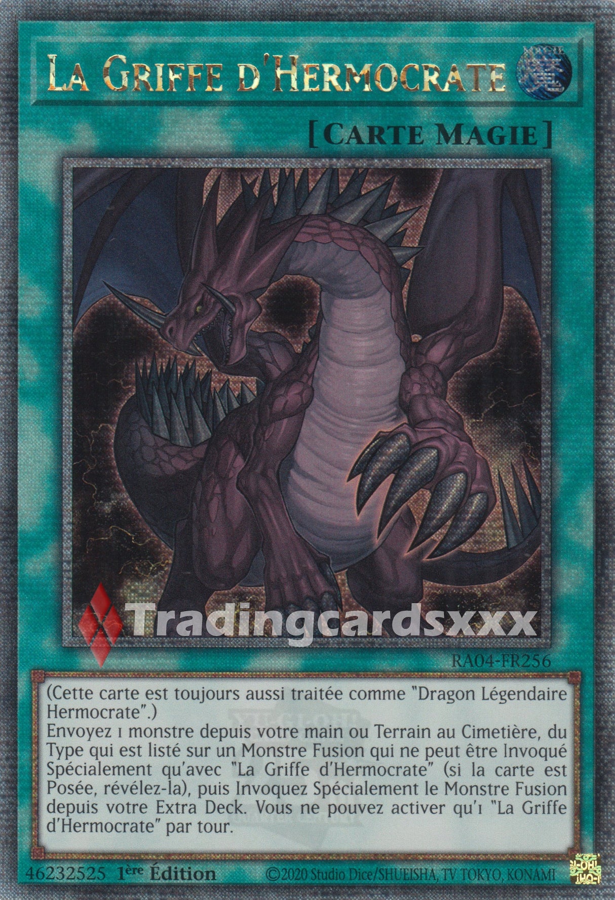 Yu-Gi-Oh! La Griffe d'Hermocrate : QCSE RA04-FR256