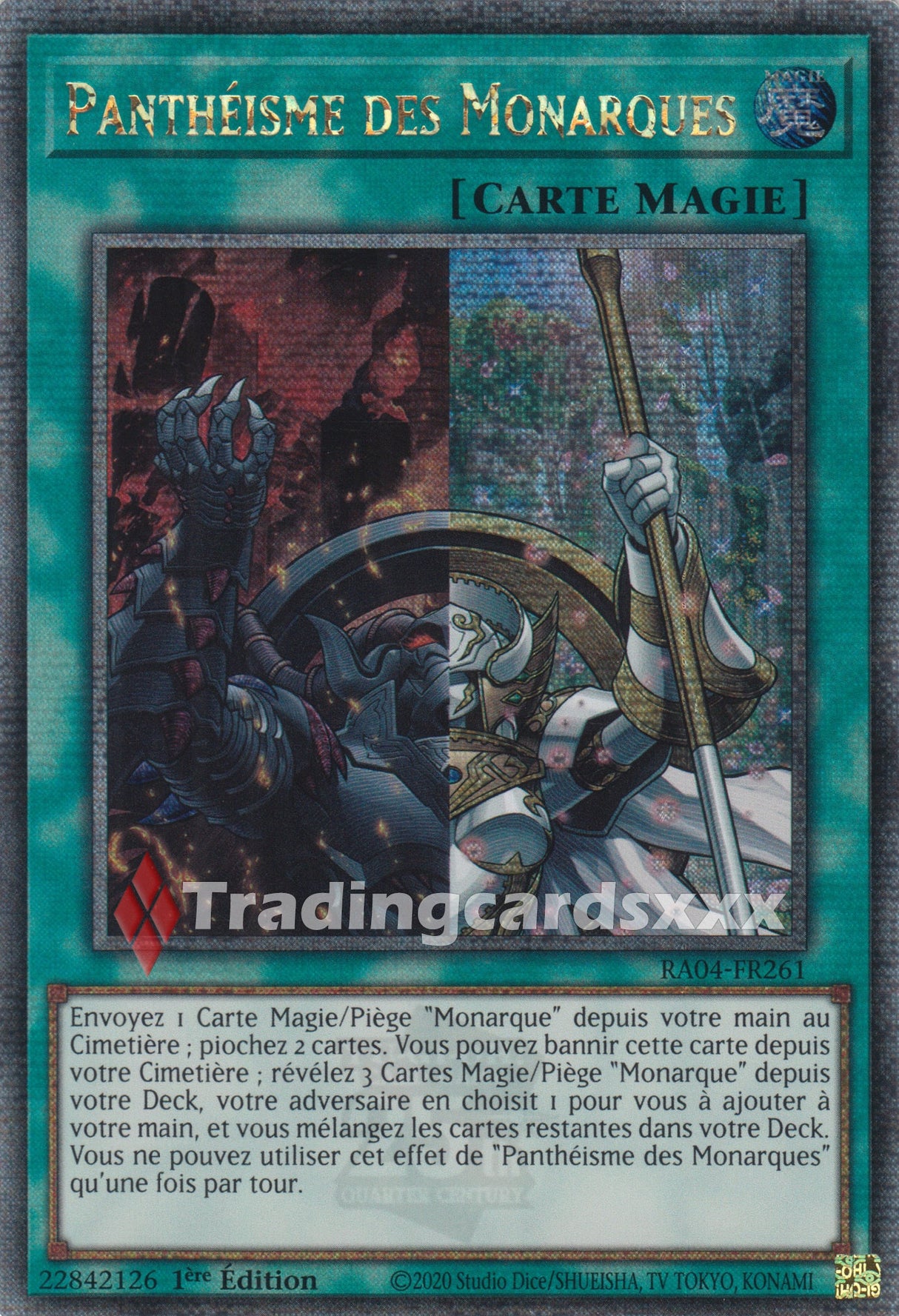 Yu-Gi-Oh! Panthéisme des Monarques : QCSE RA04-FR261
