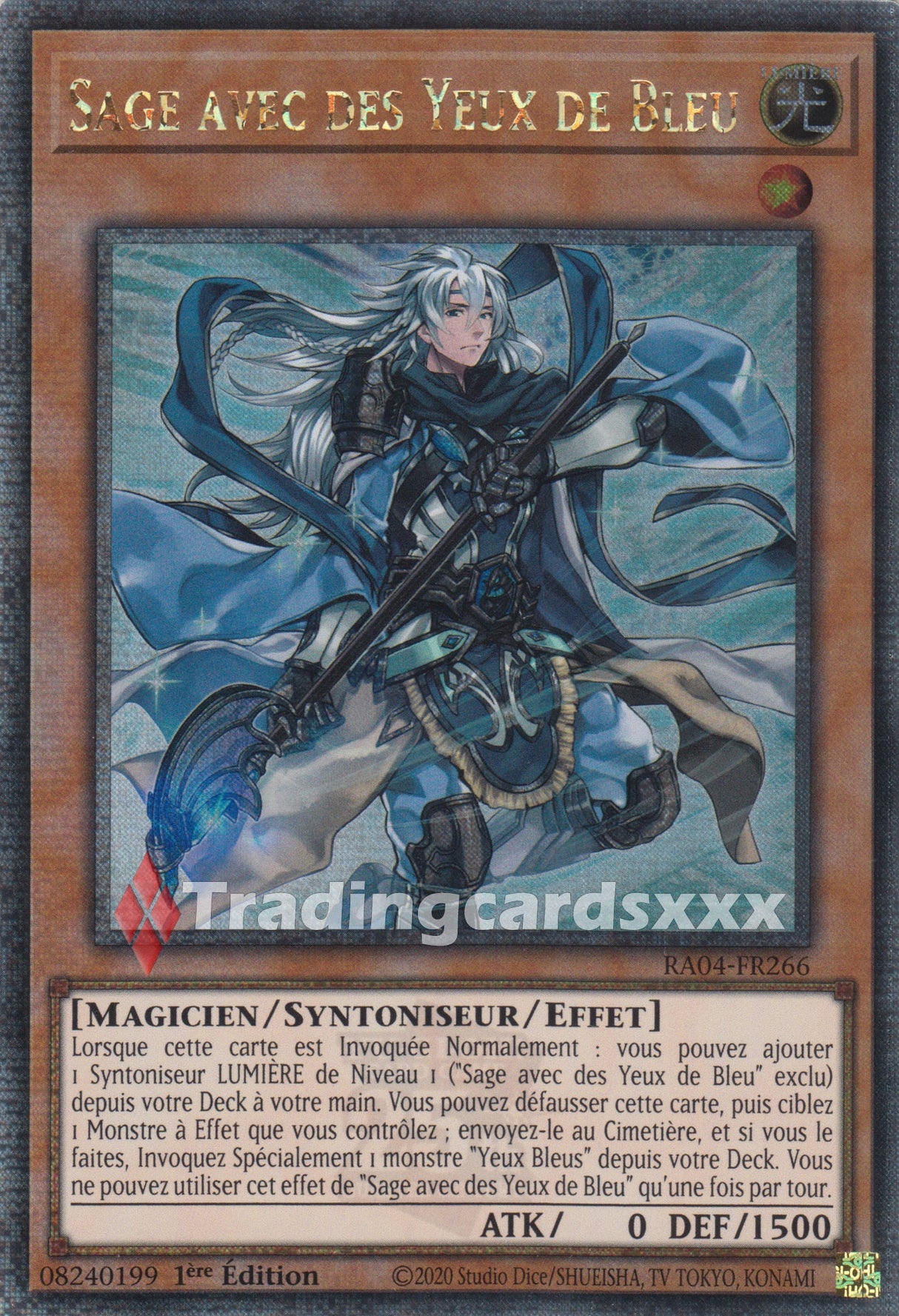 Yu-Gi-Oh! Sage avec des Yeux de Bleu : QCSE RA04-FR266