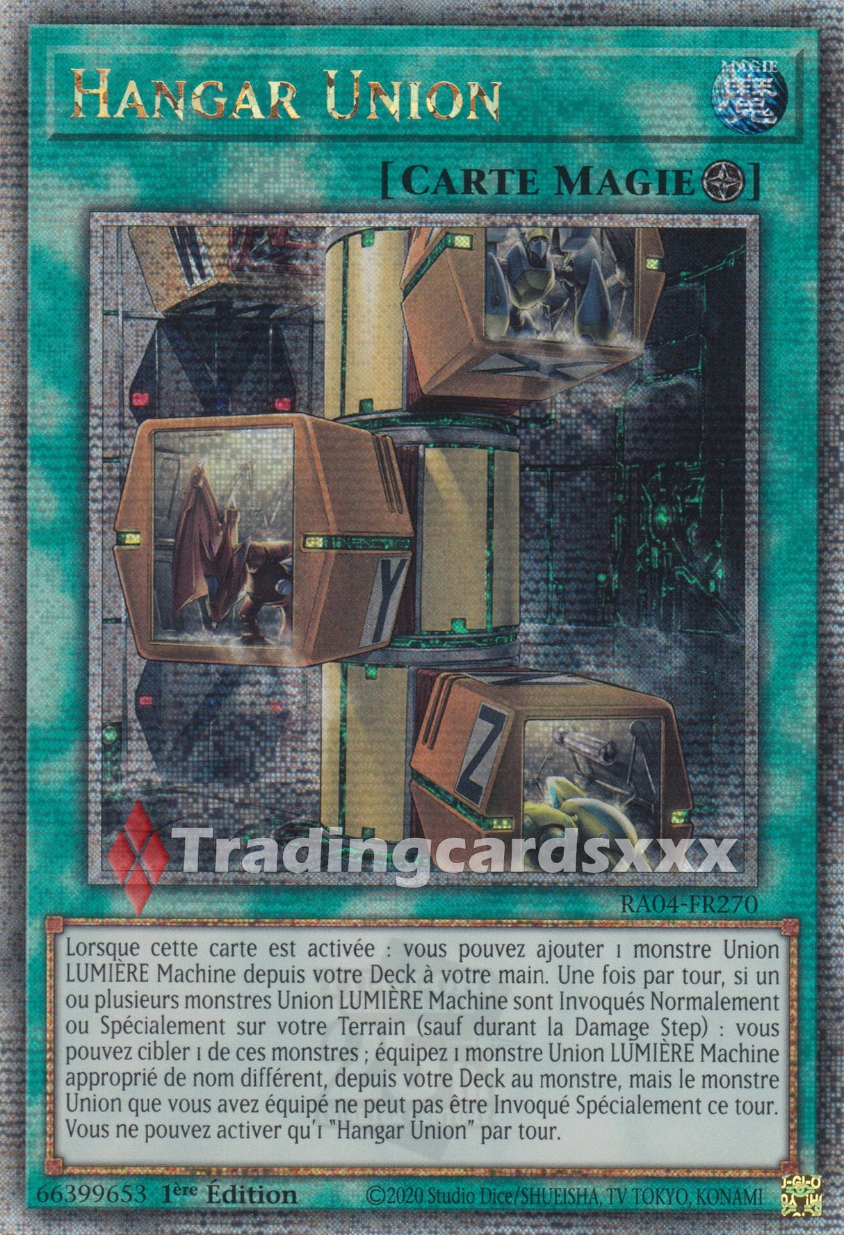 Yu-Gi-Oh! Hangar Union : QCSE RA04-FR270