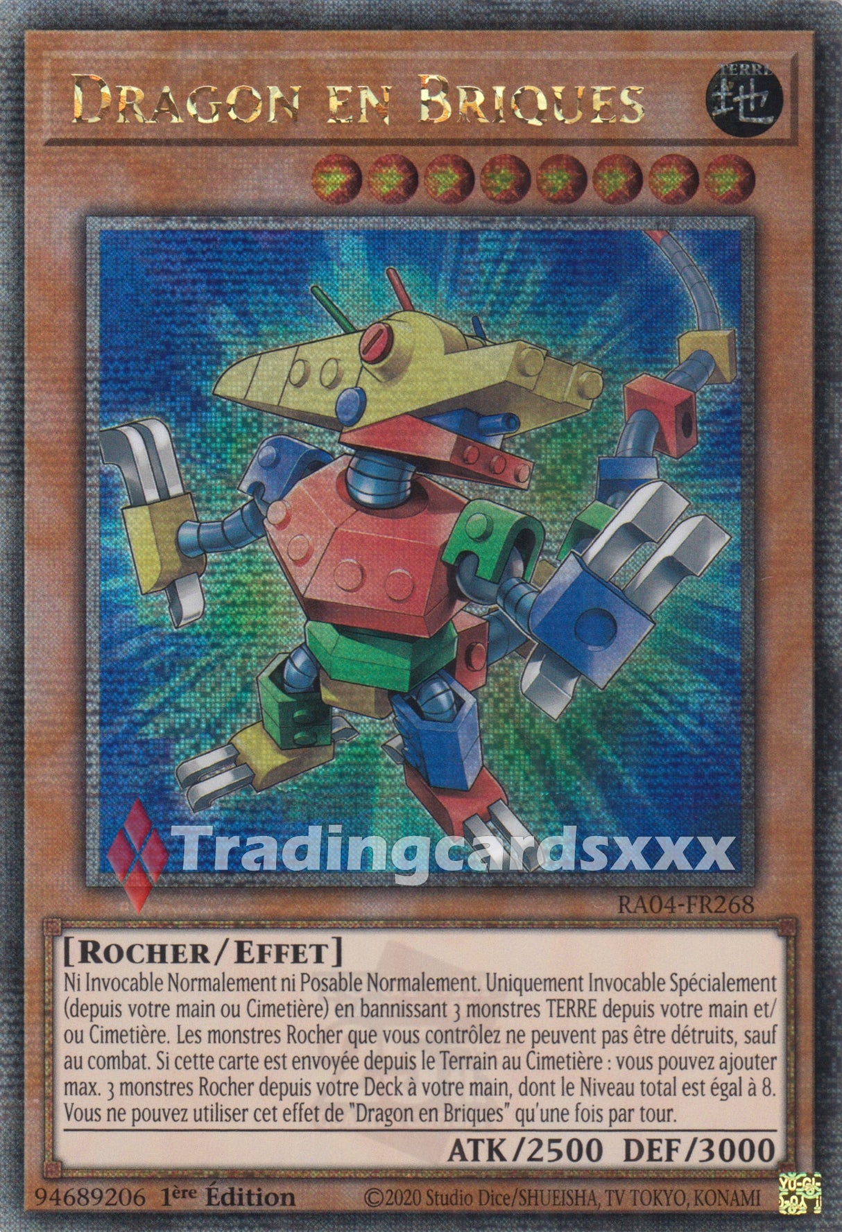 Yu-Gi-Oh! Dragon en Briques : QCSE RA04-FR268