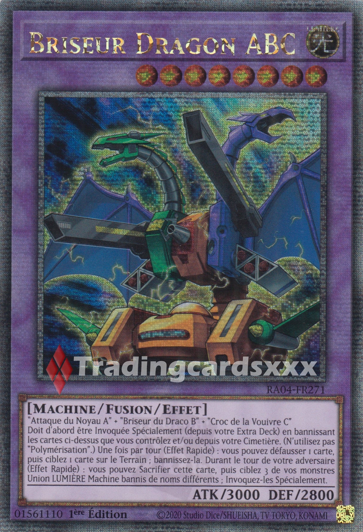 Yu-Gi-Oh! Briseur Dragon ABC : QCSE RA04-FR271