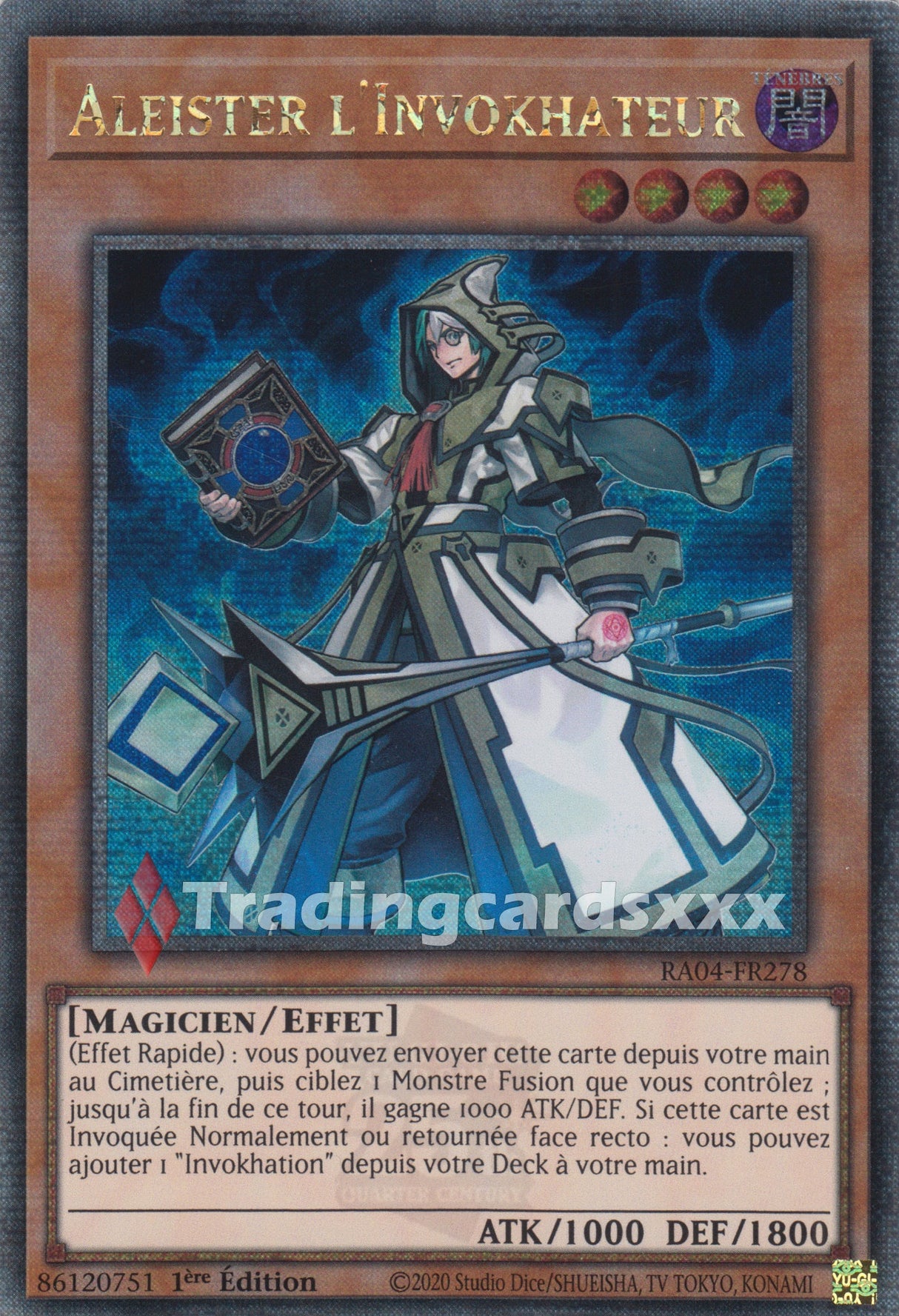 Yu-Gi-Oh! Aleister l'Invokhateur : QCSE RA04-FR278