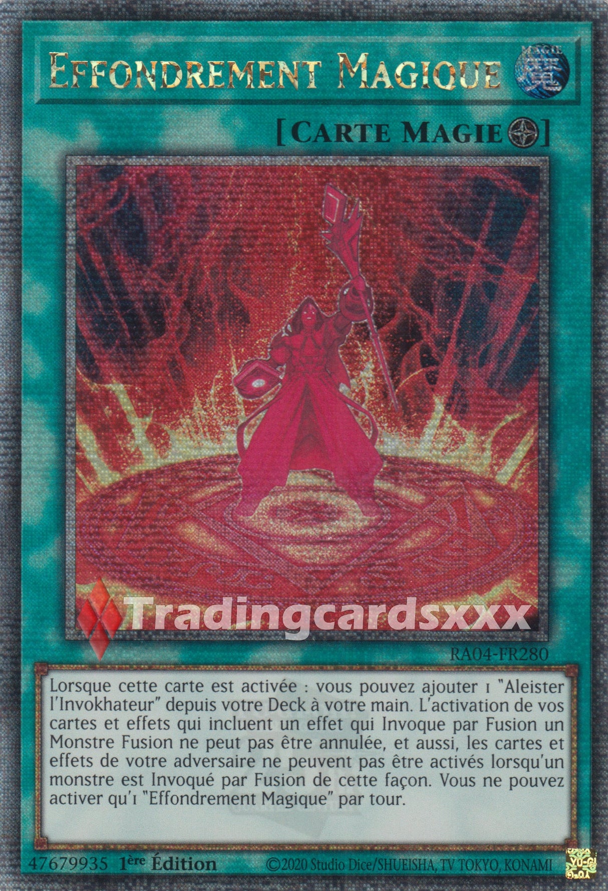 Yu-Gi-Oh! Effondrement Magique : QCSE RA04-FR280