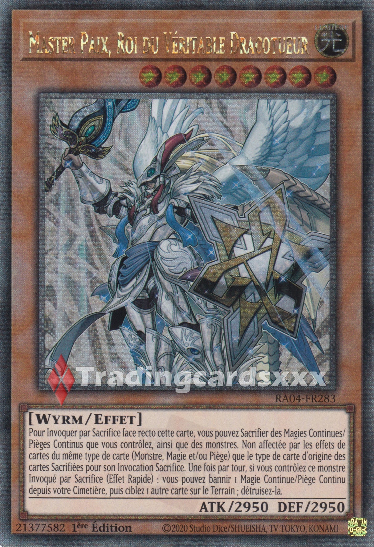 Yu-Gi-Oh! Master Paix, Roi du Véritable Dracotueur : QCSE RA04-FR283