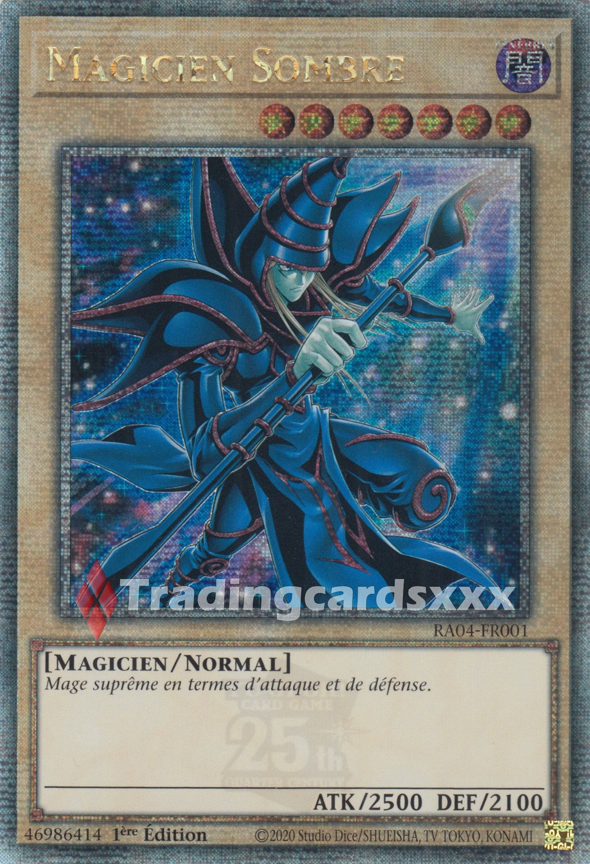 Yu-Gi-Oh! Magicien Sombre : RA04-FR001 - QCSE