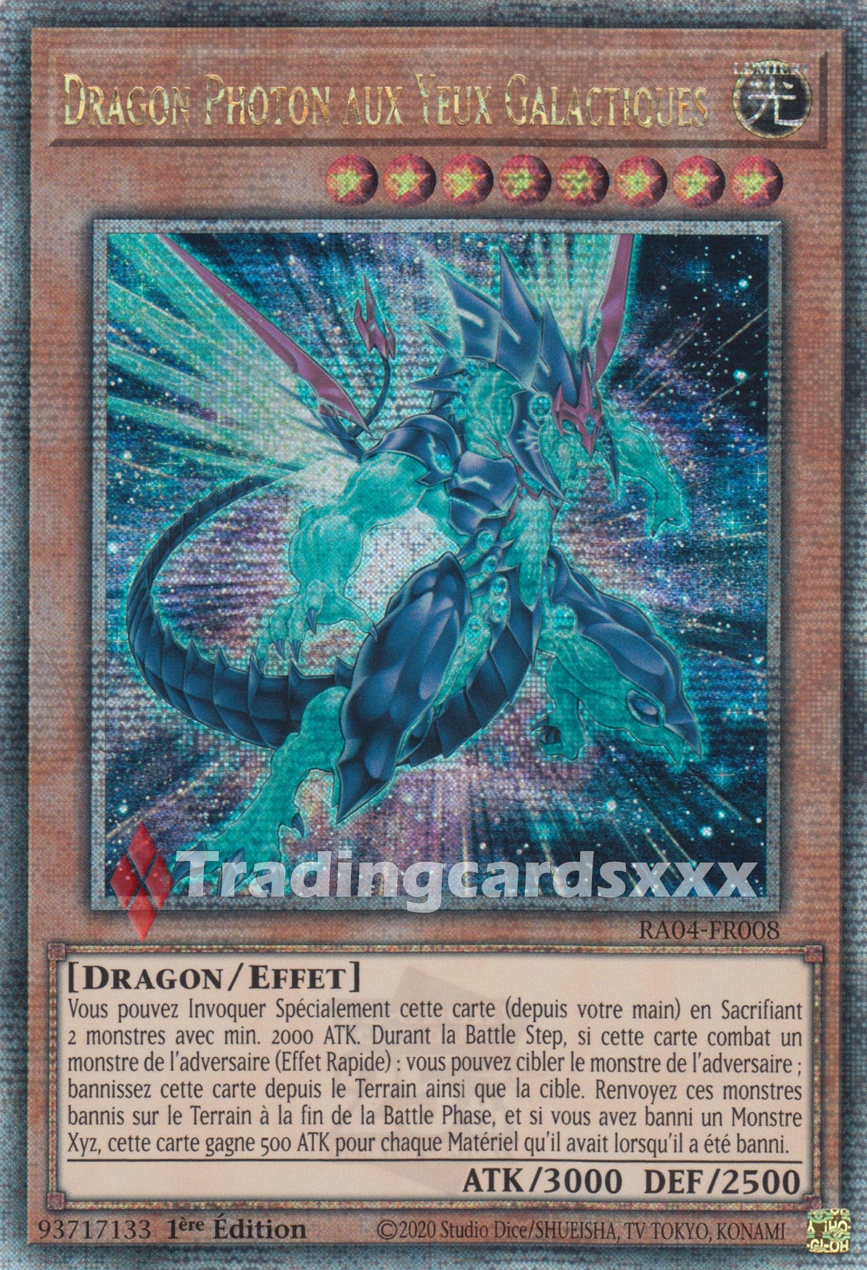 Yu-Gi-Oh! Dragon Photon aux Yeux Galactiques : RA04-FR008 - QCSE