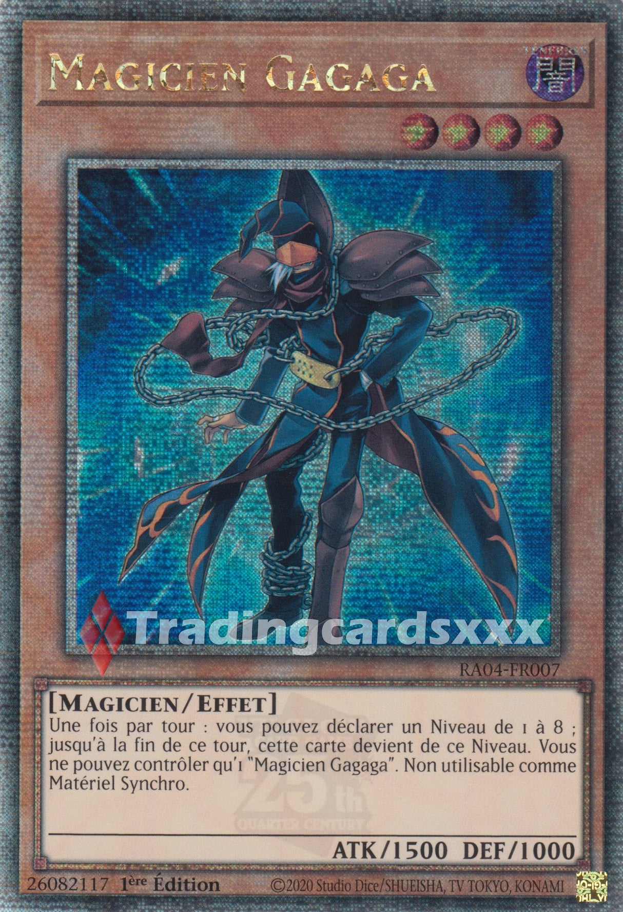 Yu-Gi-Oh! Magicien Gagaga : RA04-FR007