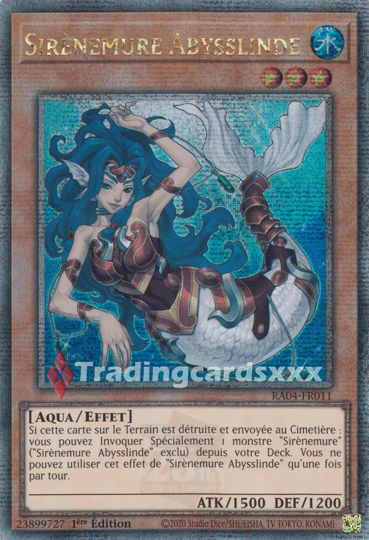 Yu-Gi-Oh! Sirènemure Abysslinde : RA04-FR011