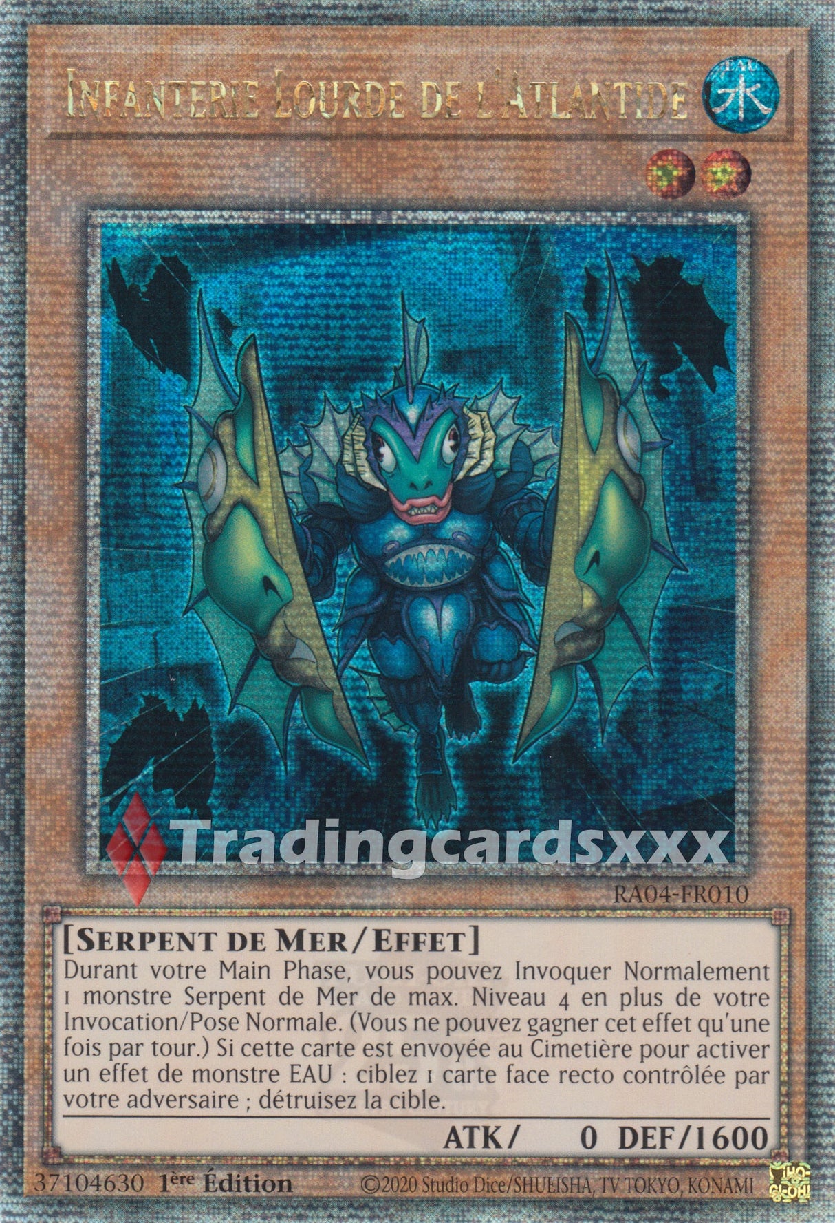 Yu-Gi-Oh! Infanterie Lourde de l'Atlantide : RA04-FR010