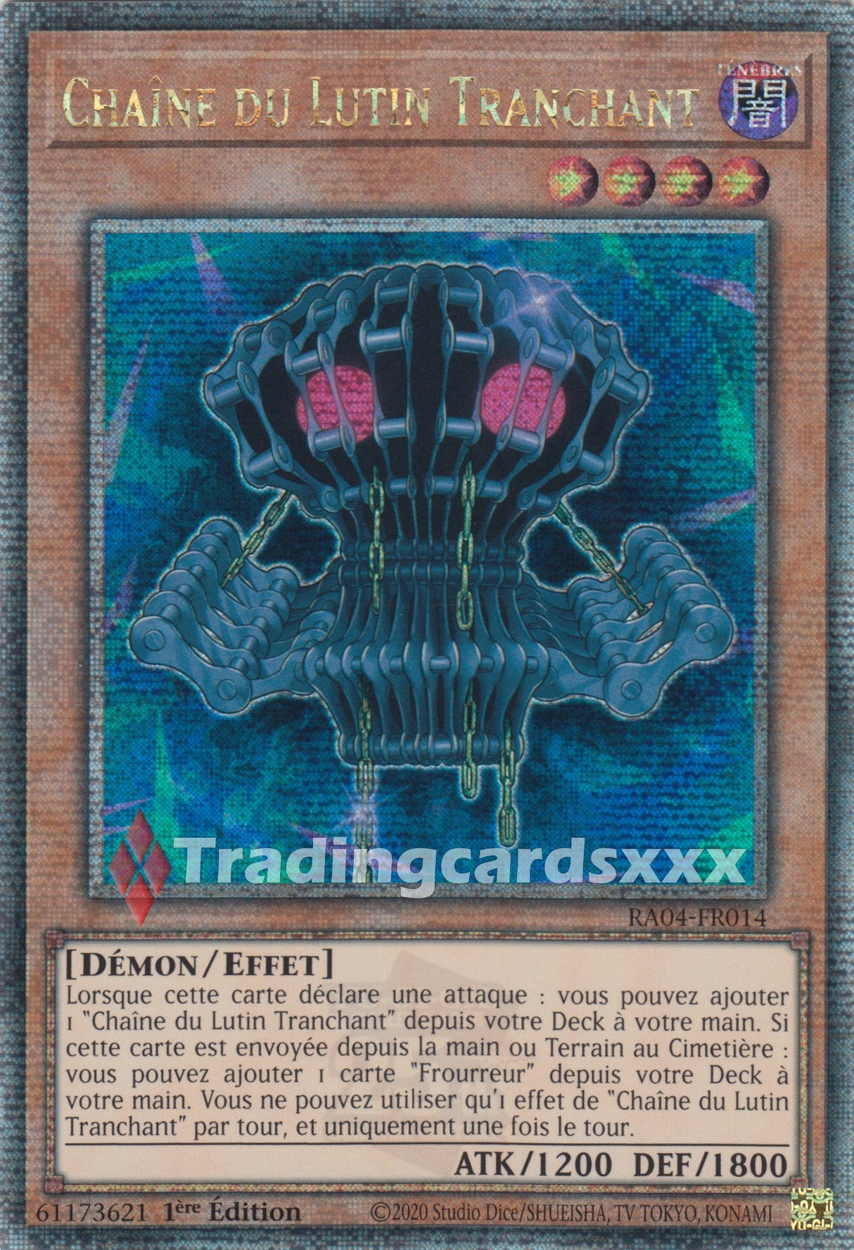 Yu-Gi-Oh! Chaîne du Lutin Tranchant : RA04-FR014