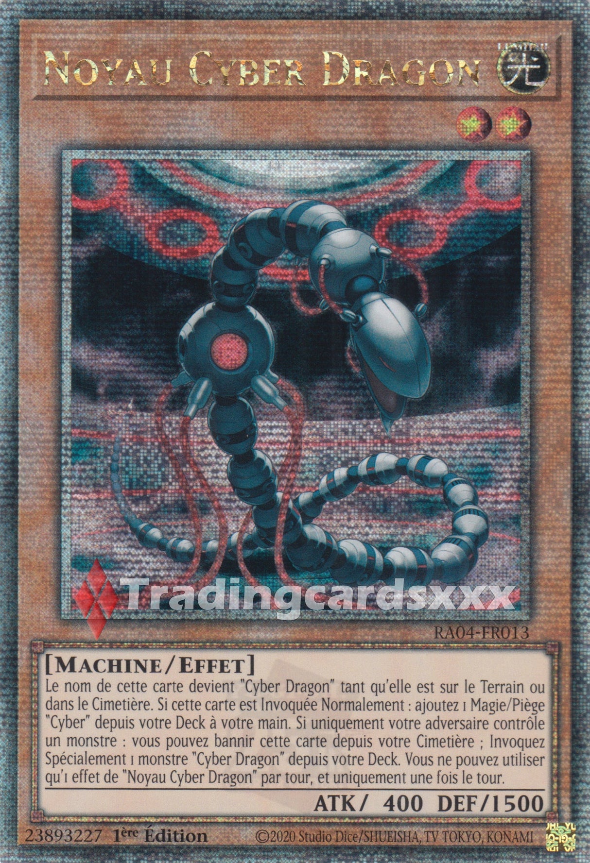 Yu-Gi-Oh! Noyau Cyber Dragon : RA04-FR013