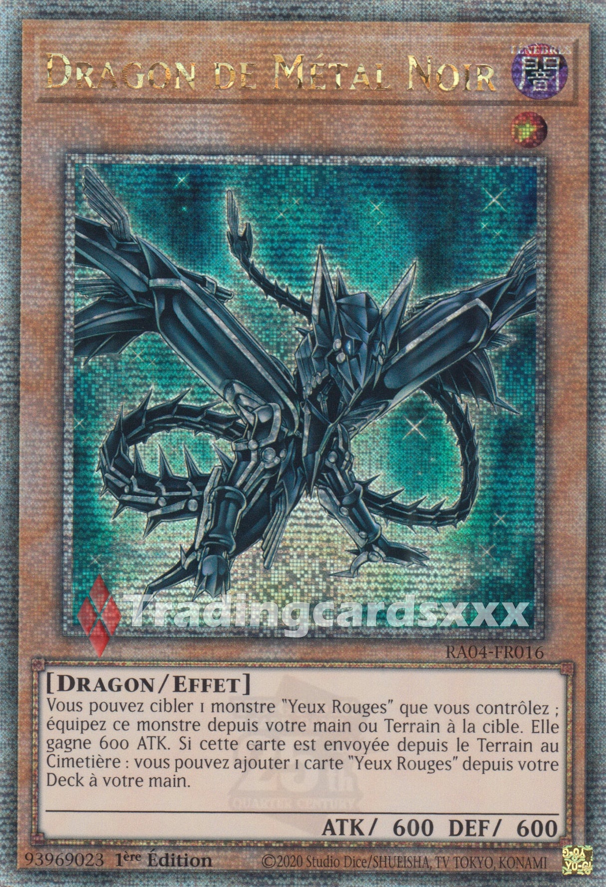 Yu-Gi-Oh! Dragon de Métal Noir : RA04-FR016