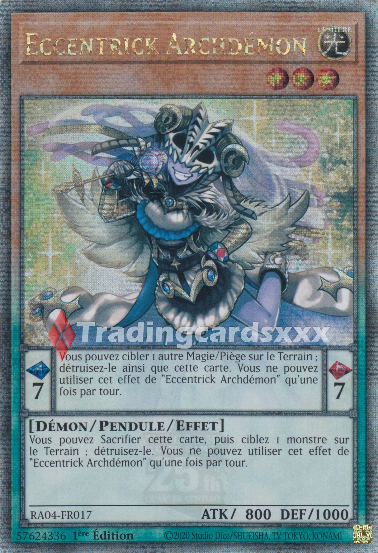 Yu-Gi-Oh! Eccentrick Archdémon : RA04-FR017