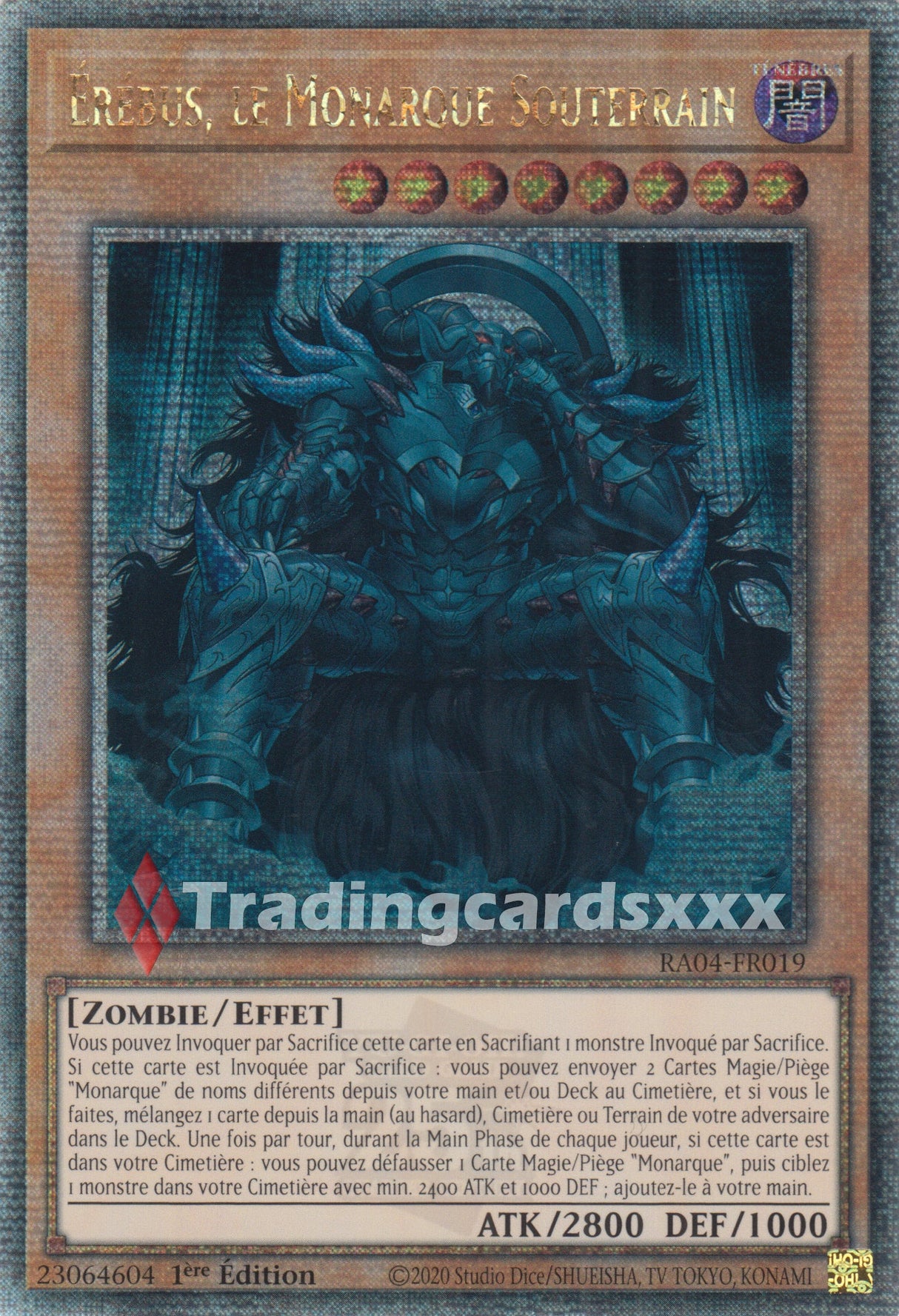 Yu-Gi-Oh! Érébus, le Monarque Souterrain : RA04-FR019
