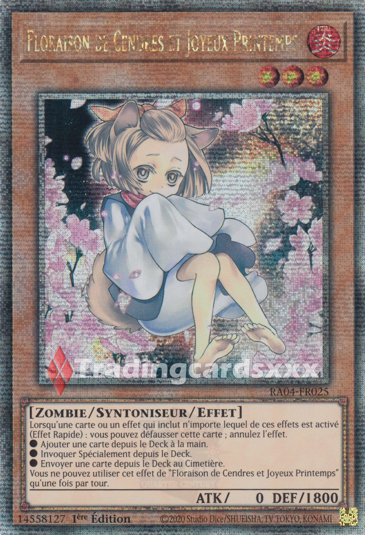 Yu-Gi-Oh! Floraison de Cendres et Joyeux Printemps : RA04-FR025