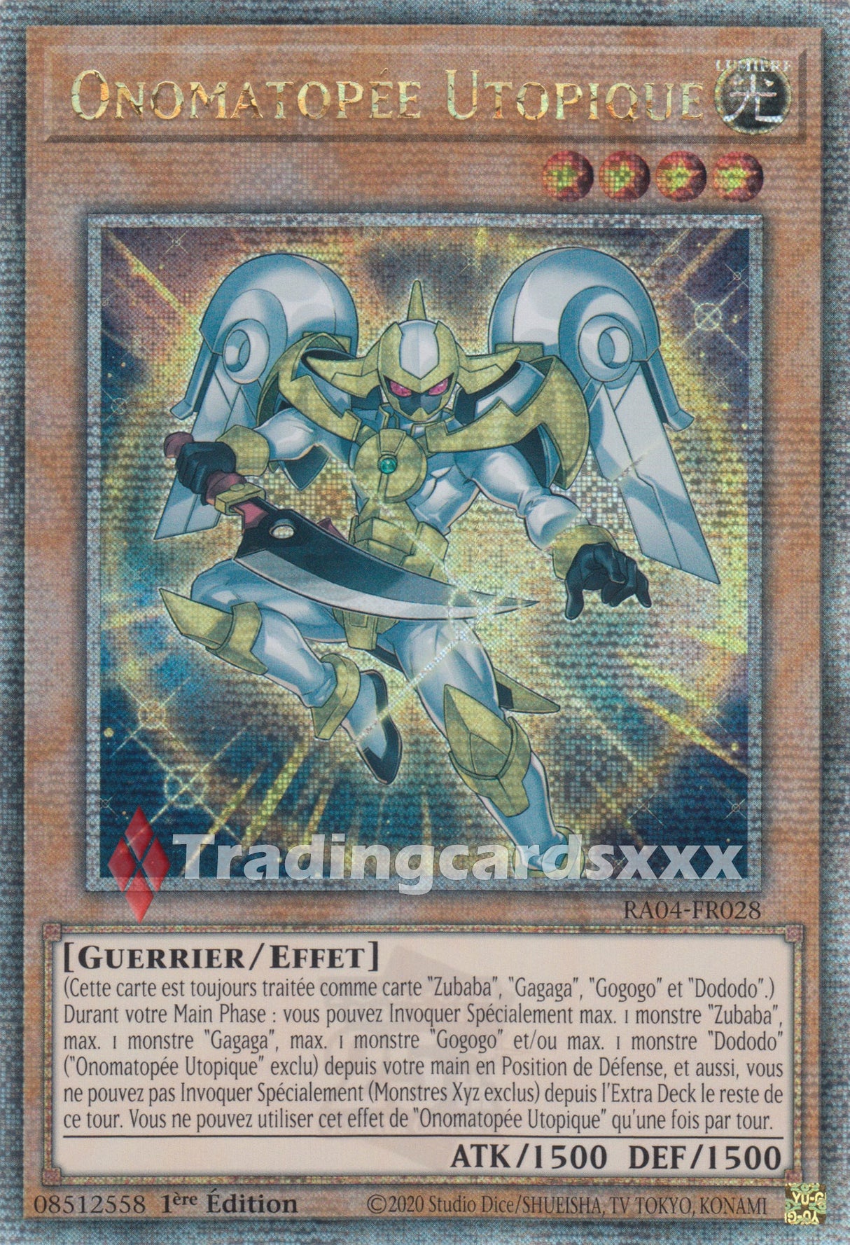 Yu-Gi-Oh! Onomatopée Utopique : RA04-FR028