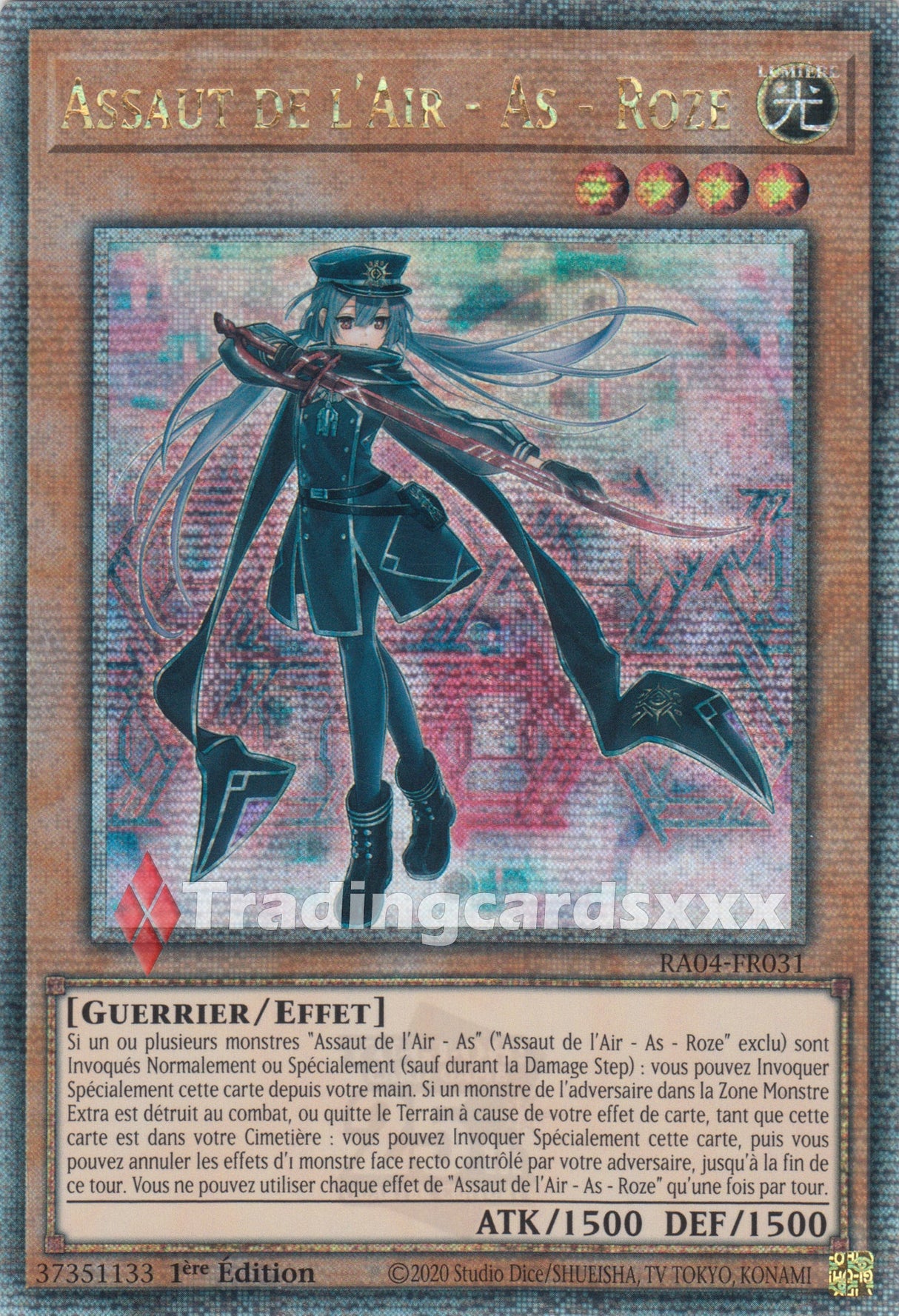 Yu-Gi-Oh! Assaut de l'Air - As - Roze : RA04-FR031 - QCSE