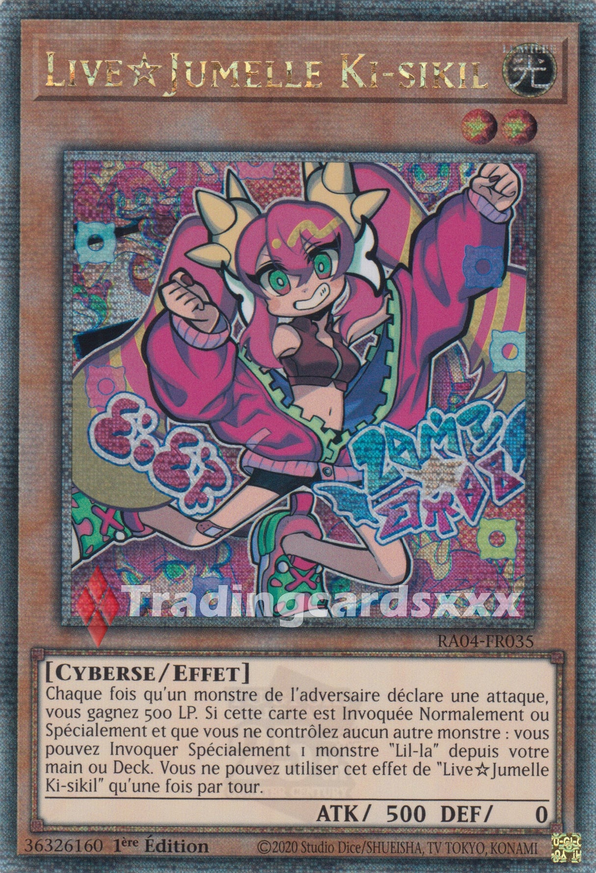 Yu-Gi-Oh! Live☆Jumelle Ki-sikil : RA04-FR035