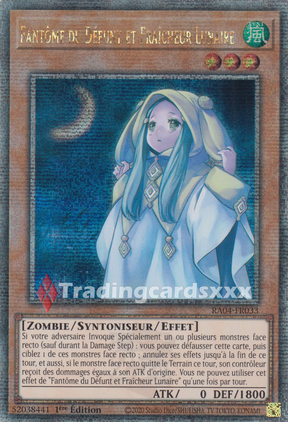 Yu-Gi-Oh! Fantôme du Défunt et Fraîcheur Lunaire : RA04-FR033 - QCSE