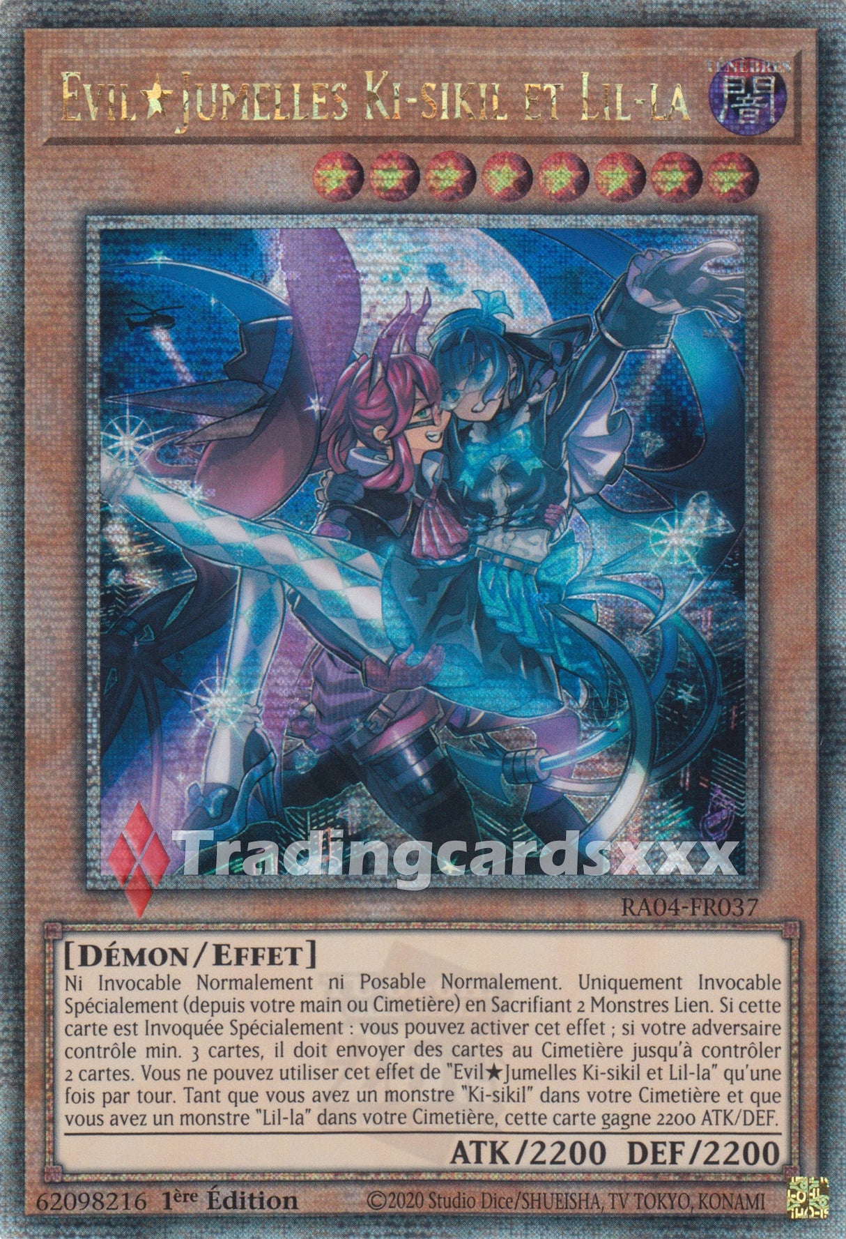 Yu-Gi-Oh! Evil★Jumelles Ki-sikil et Lil-la : RA04-FR037