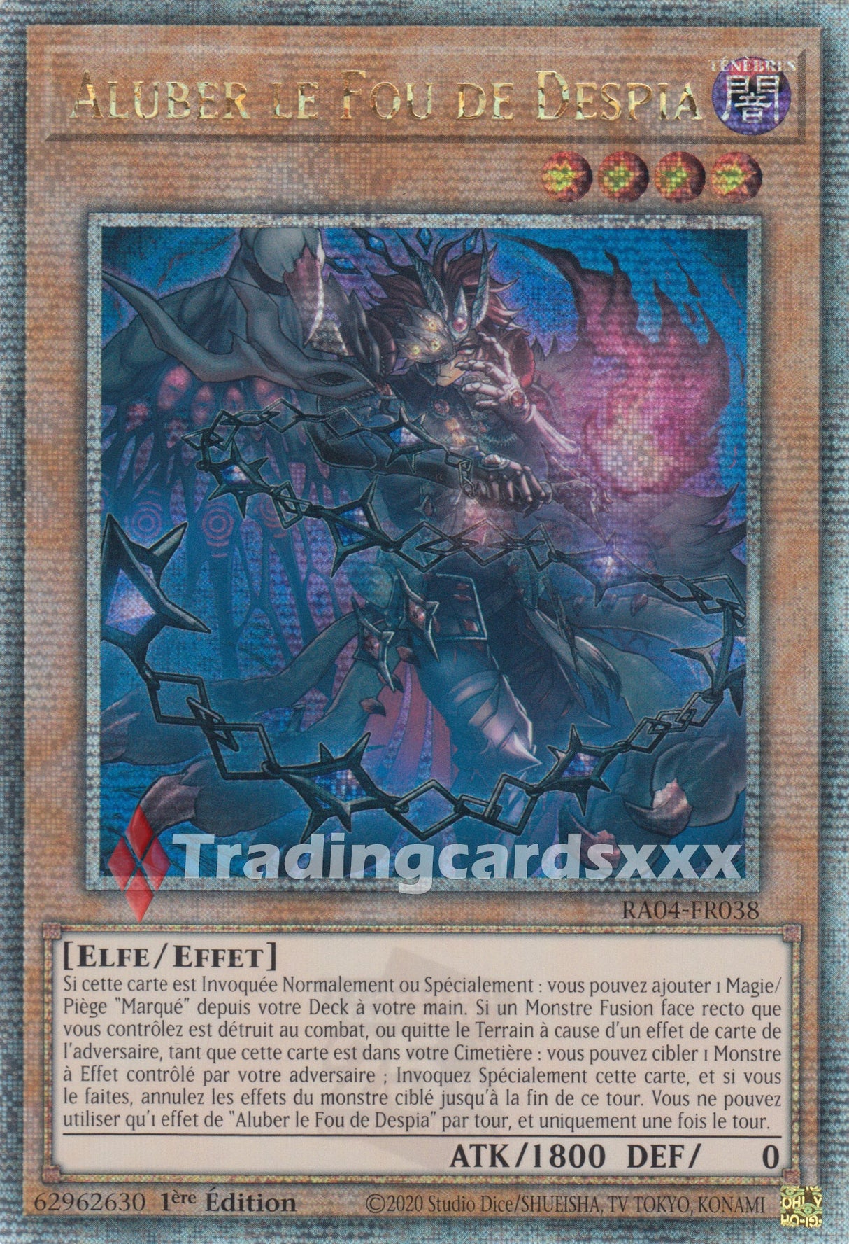 Yu-Gi-Oh! Aluber le Fou de Despia : RA04-FR038 - QCSE
