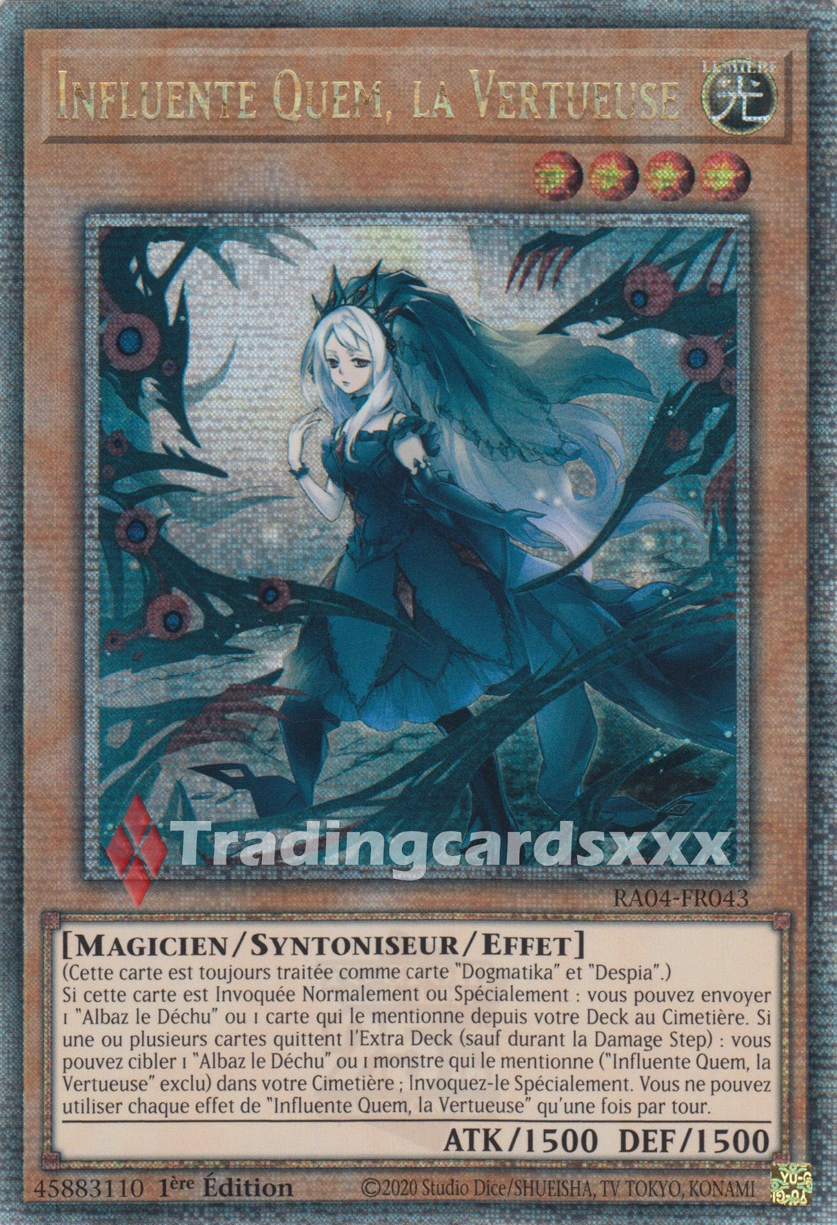 Yu-Gi-Oh! Influente Quem, la Vertueuse : RA04-FR043